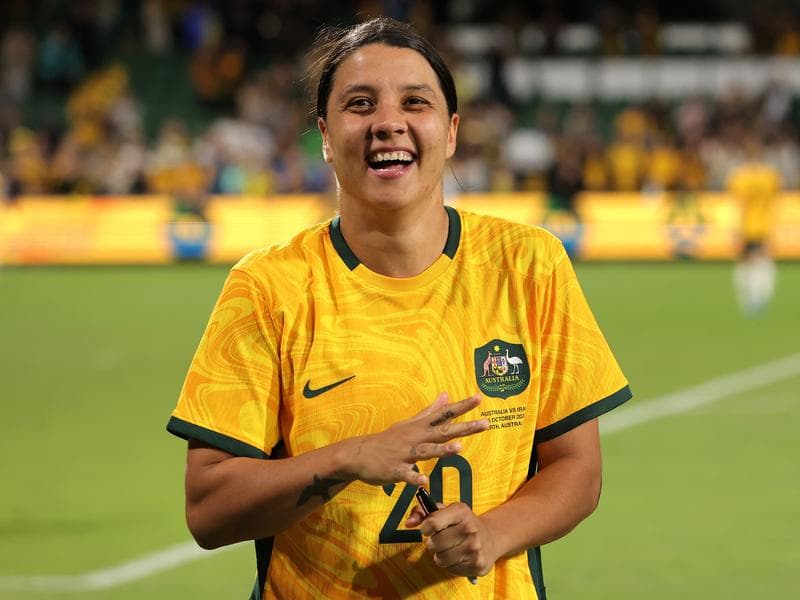 Matildas star Sam Kerr announces baby news