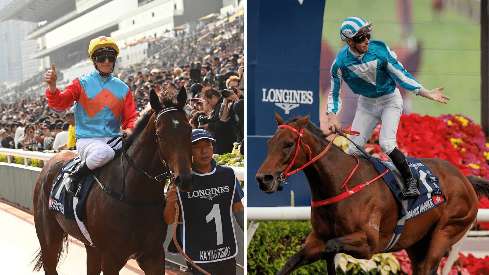 Ka Ying Rising vs Romantic Warrior: Who wins at 1600m?