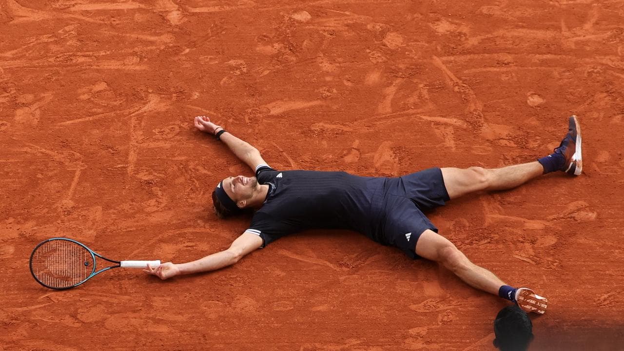 Zverev ends long wait for grand slam title at French Open
