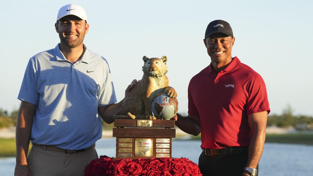 Scheffler caps monster year by cruising to victory at Tiger's Hero World Challenge