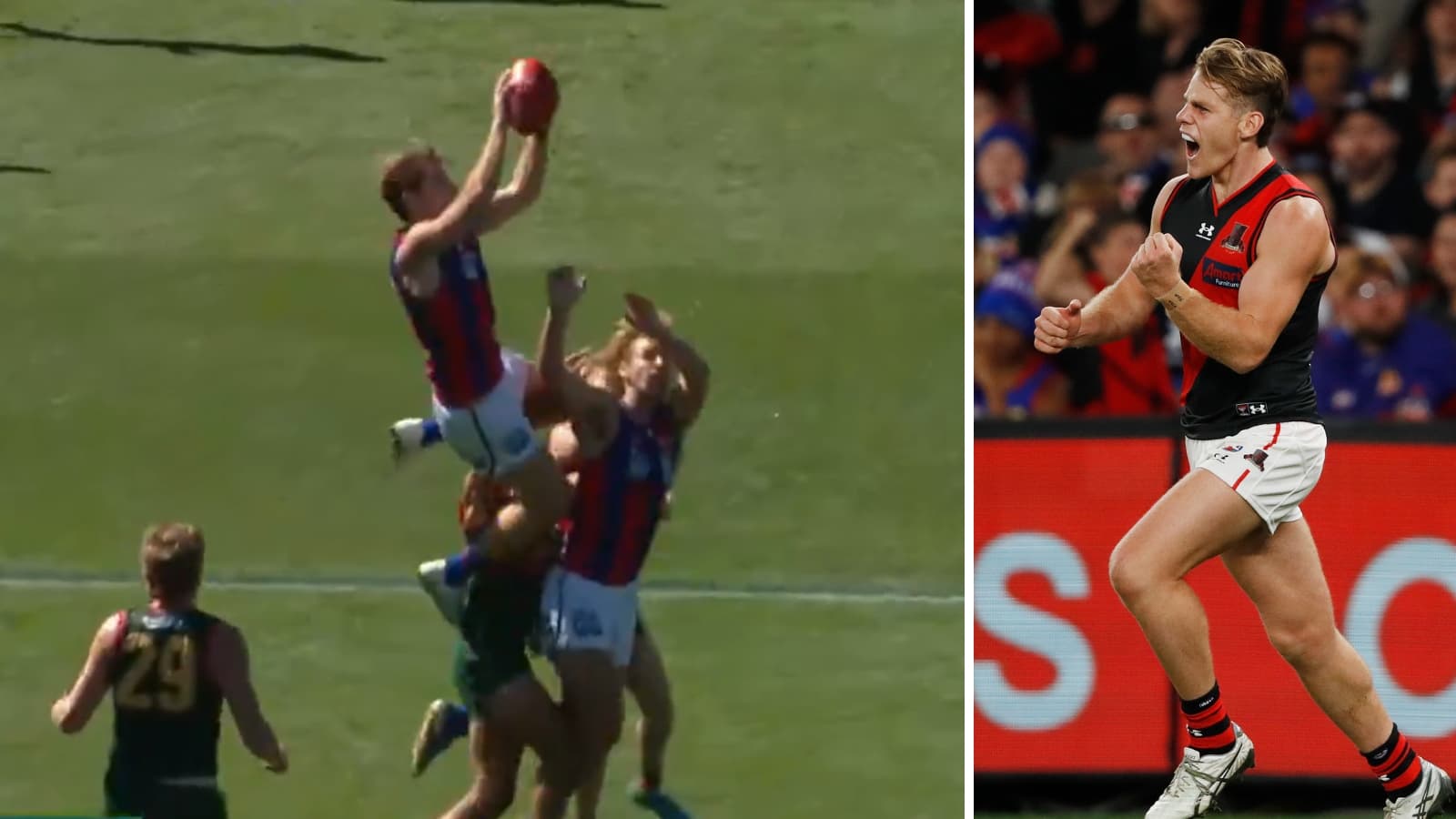 WATCH: Former Bomber takes absolute screamer | VFL Round 2 Highlights