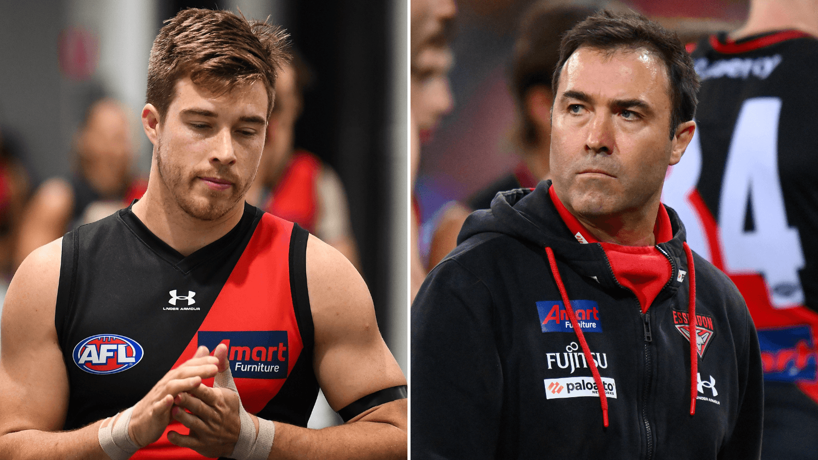 Brad Scott makes the call on Zach Merrett