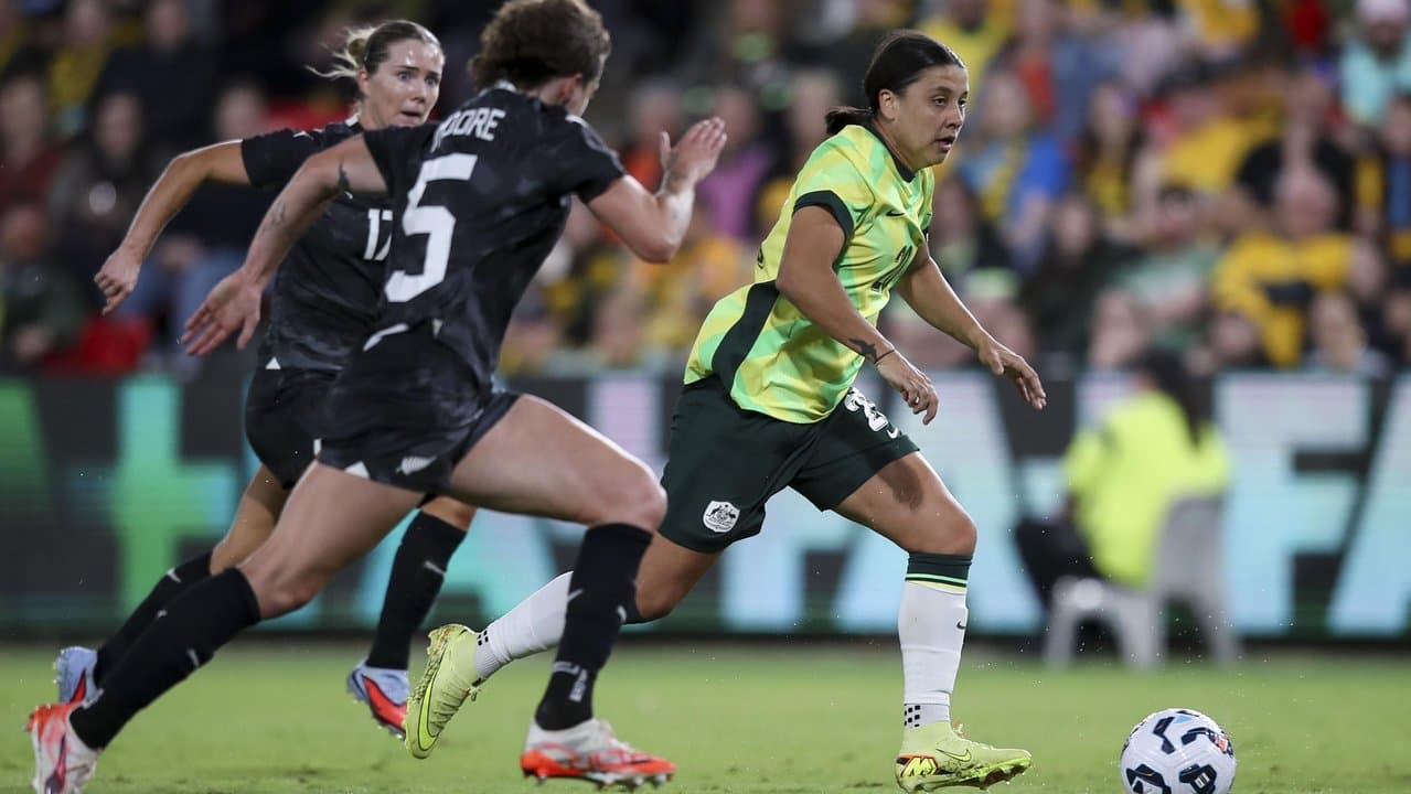 Matildas outclass Football Ferns with Kerr on song in home cameo