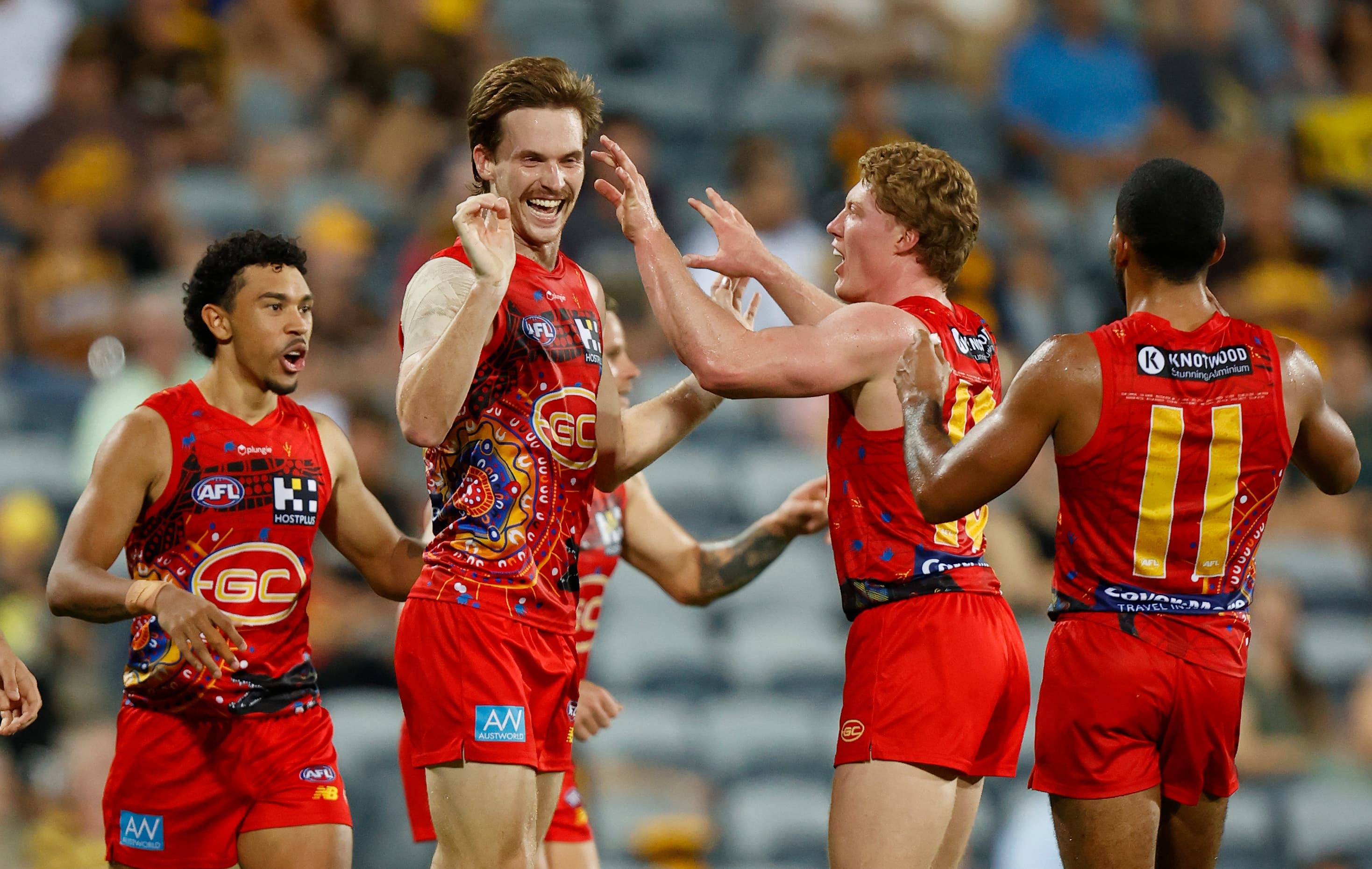 Noah Anderson on becoming Gold Coast captain and hoping to keep best mate Rowell at Suns