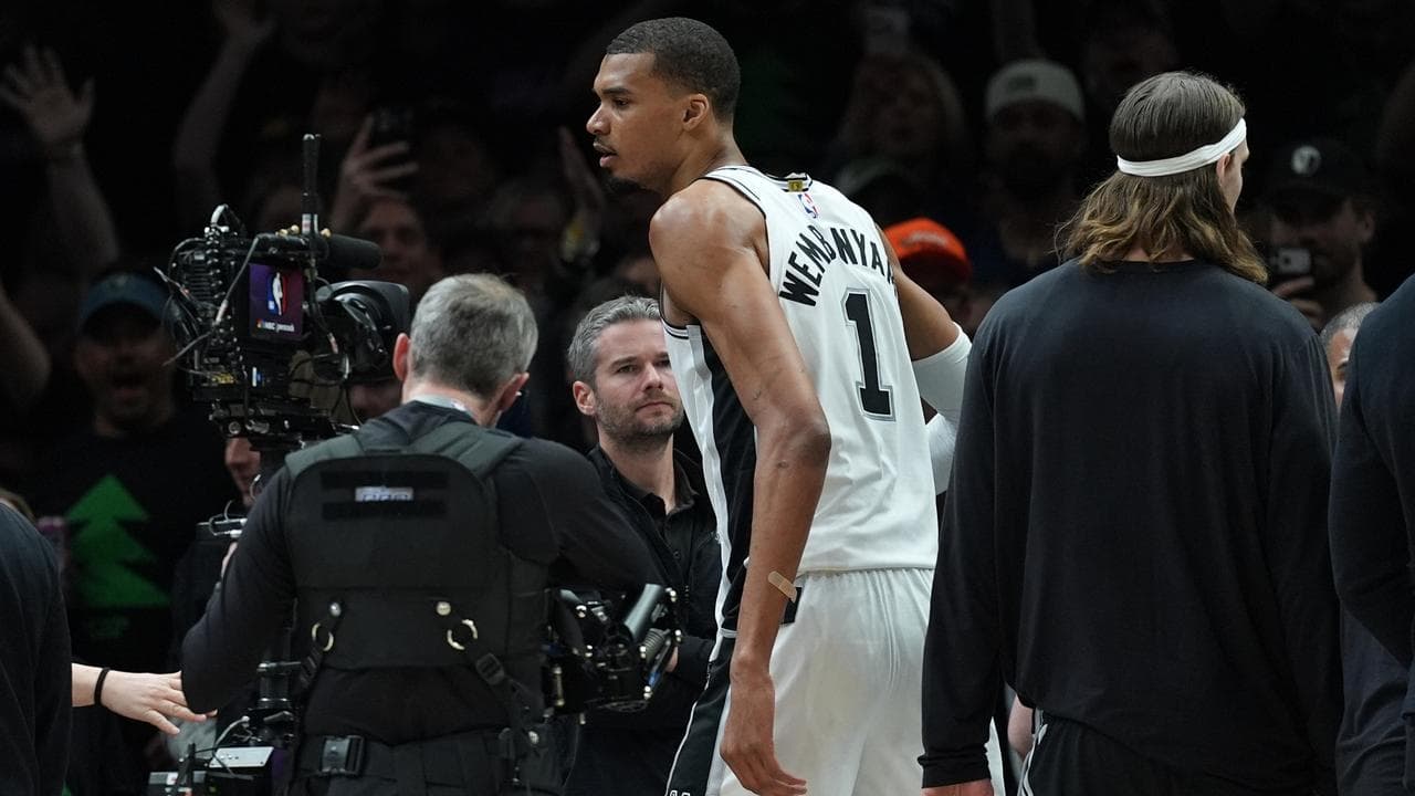 Wolves square series with Spurs after Wembanyama ejection