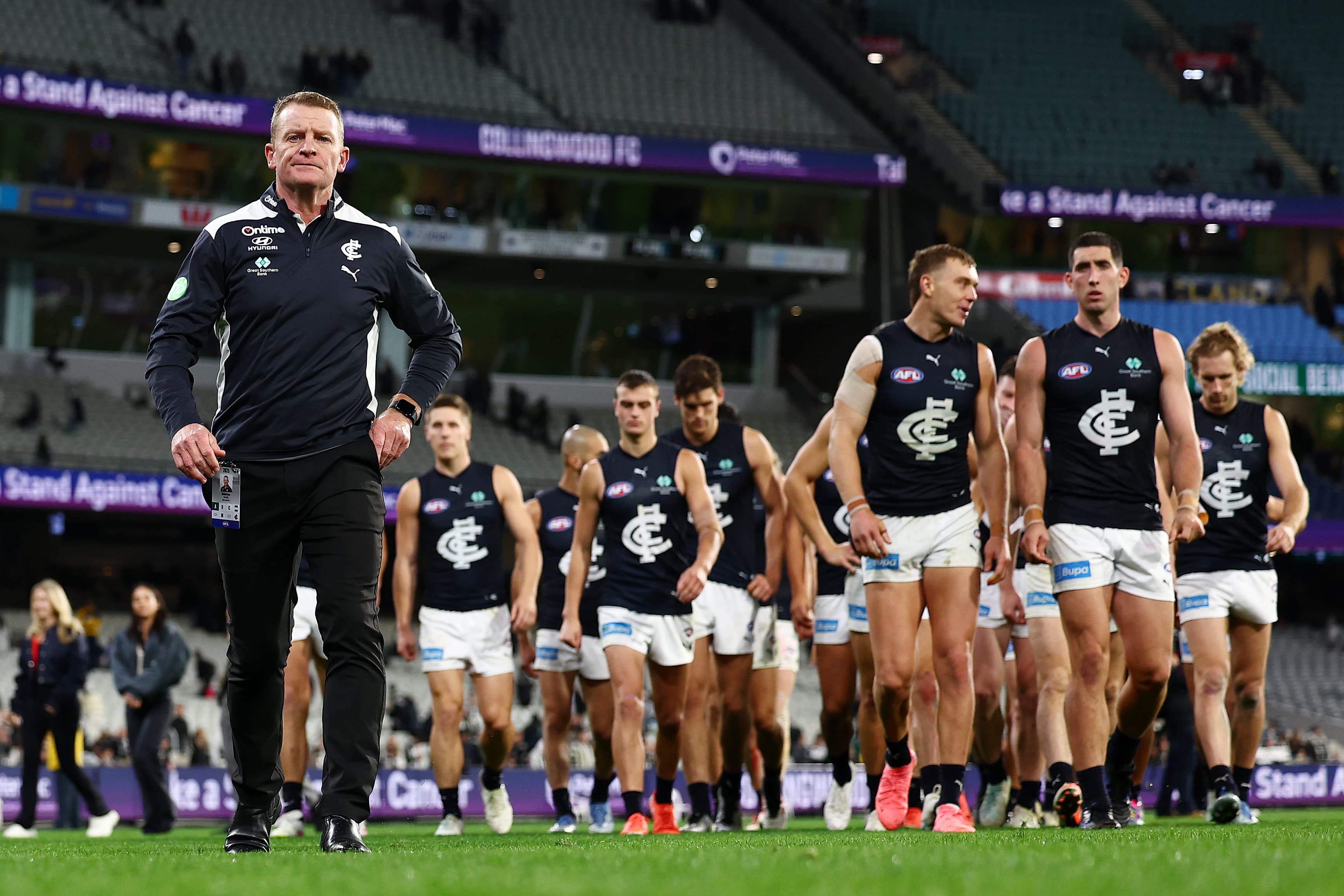Buckley unpacks the troubles at Carlton