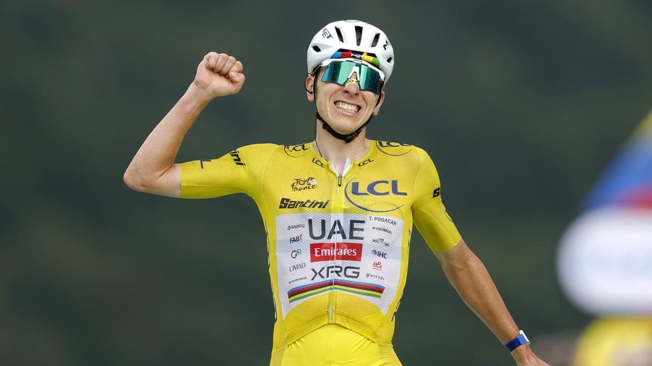 Pogacar bags stage 14 win to increase overall Tour lead