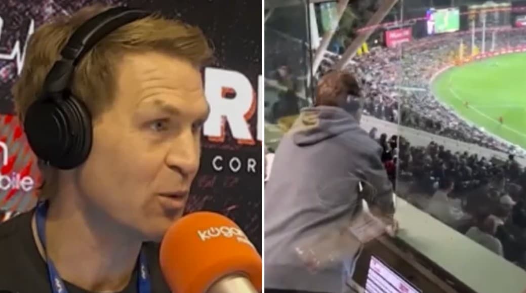 Cornes reveals sledge that sparked hilarious clip with Crows fan