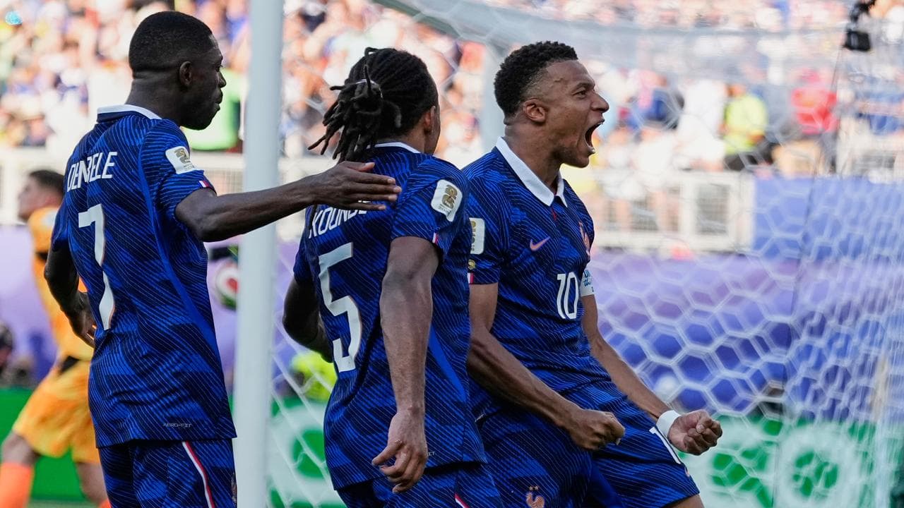 Mbappe on target again as Les Blues advance