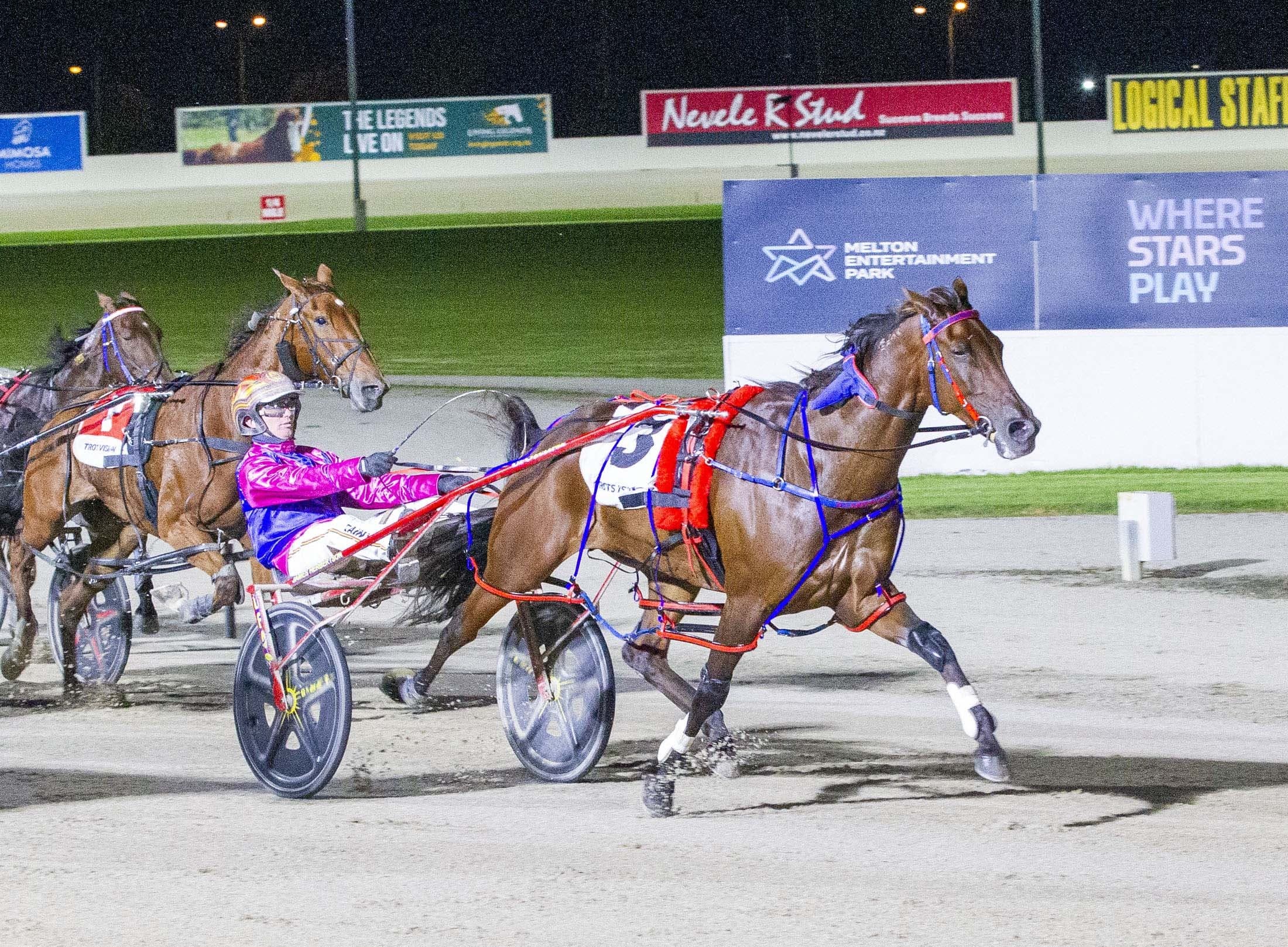 Cult figure tunes up for Nullarbor with all-the-way Melton win