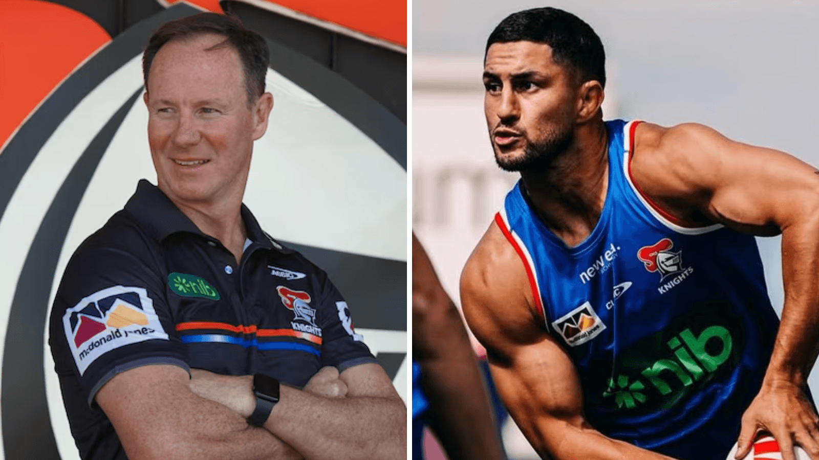 Holbrook reveals plan for Knights halves conundrum