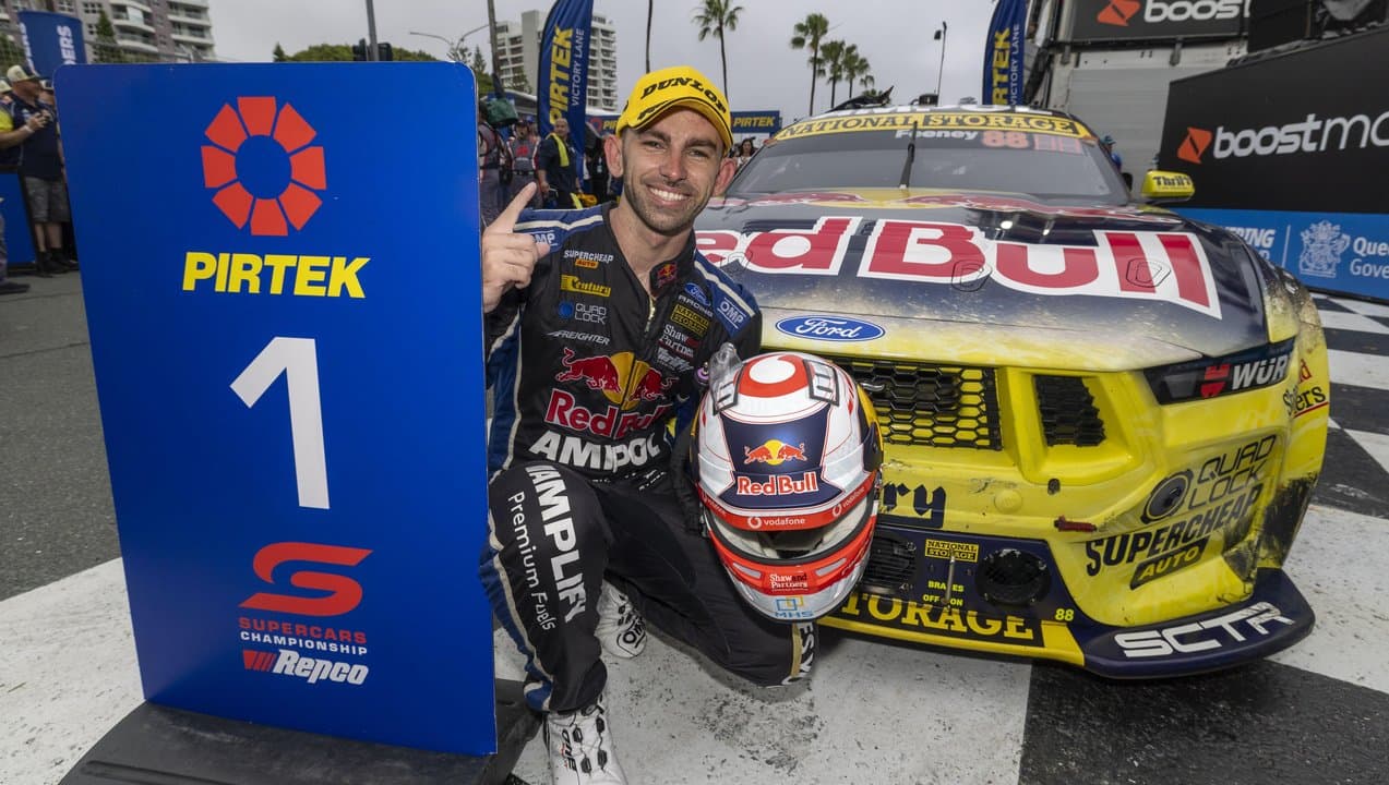 'Tearing up': Feeney claims elusive Supercars victory