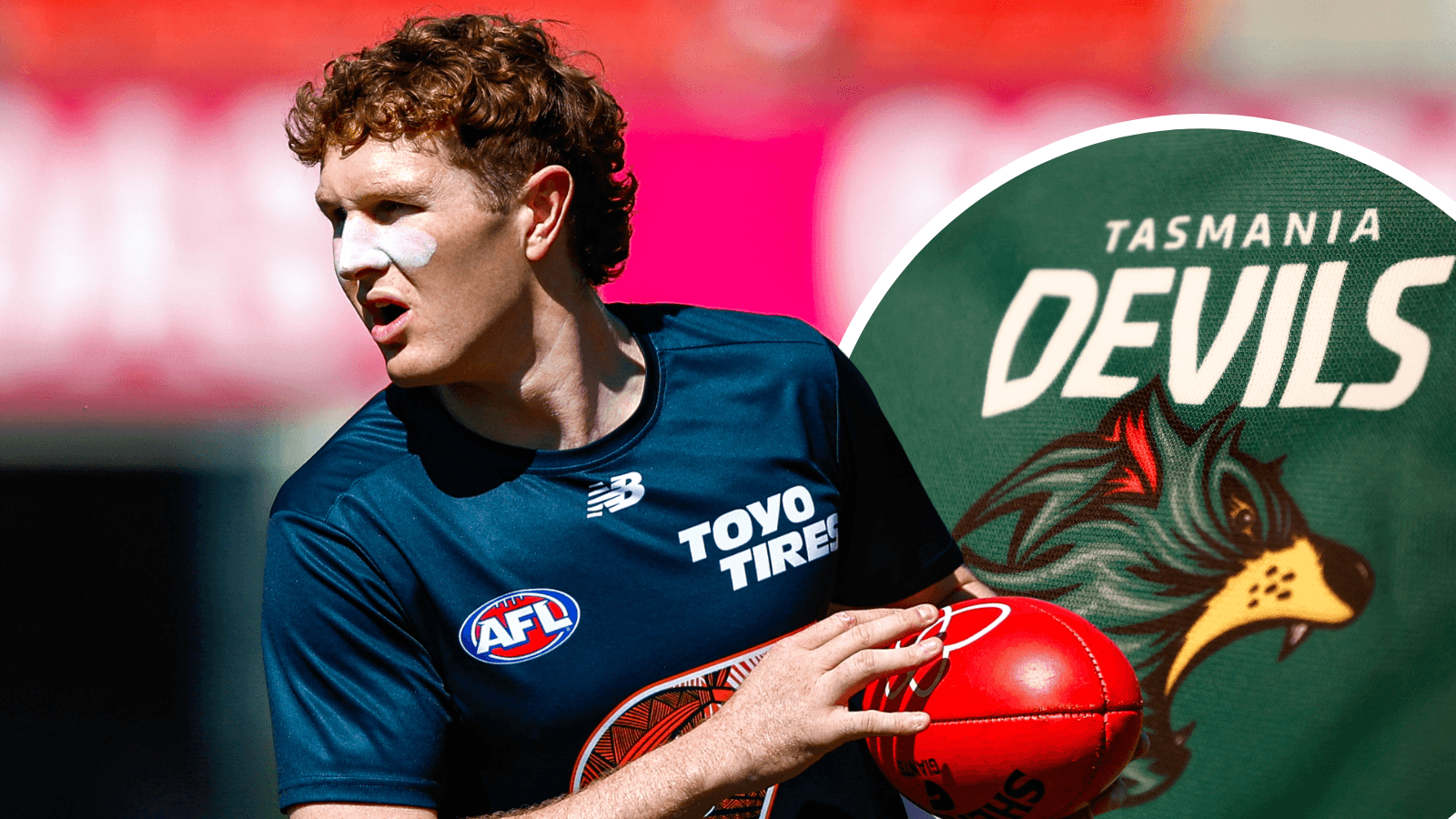 “Flattering”: Giants star reacts to Tasmania speculation