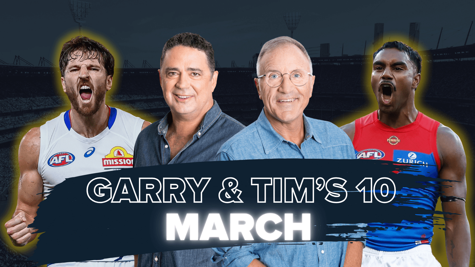 Garry & Tim’s 10: The best AFL players of March