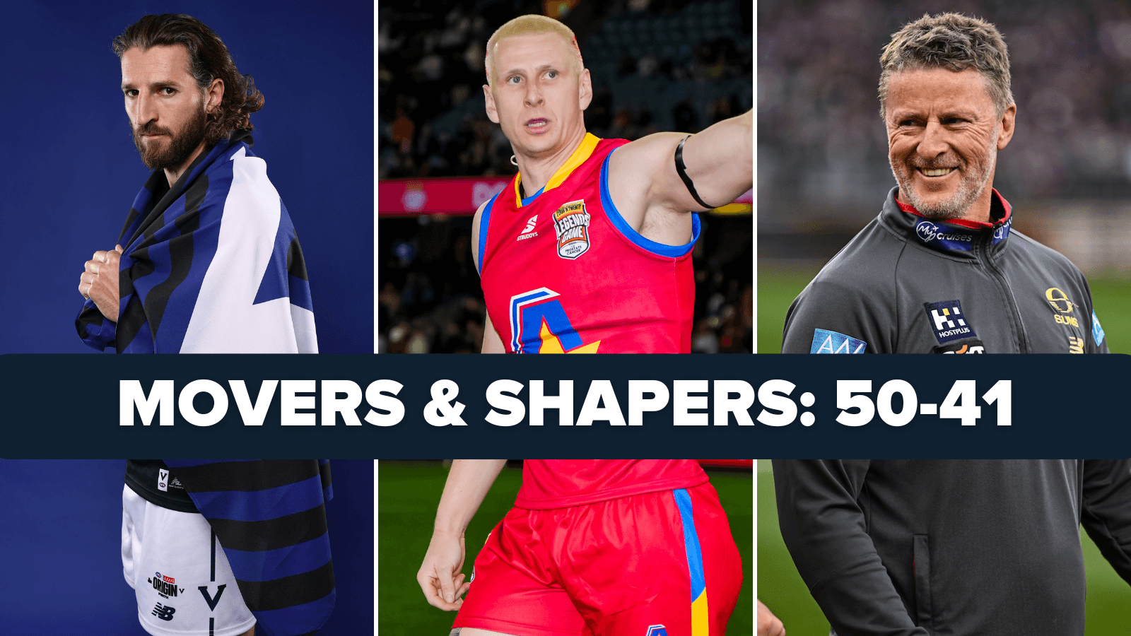 2026 AFL Movers and Shapers: 50-41