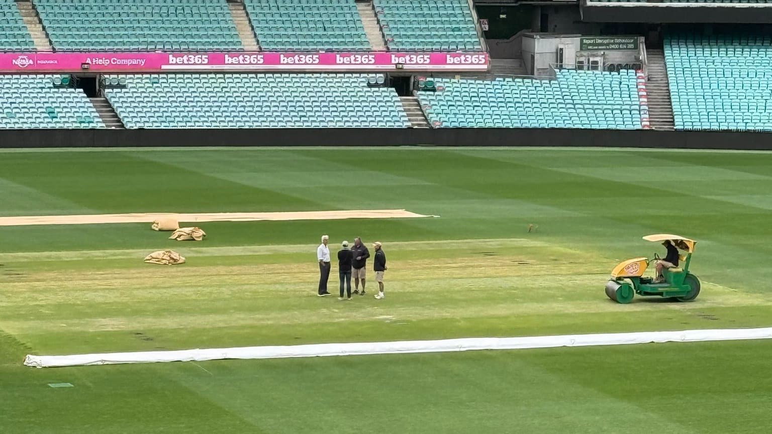 Green monster: SCG curator happy with pitch colour days out from Test