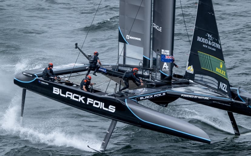 'Bragging rights up for grabs': Black Foils aim for strong SailGP finish