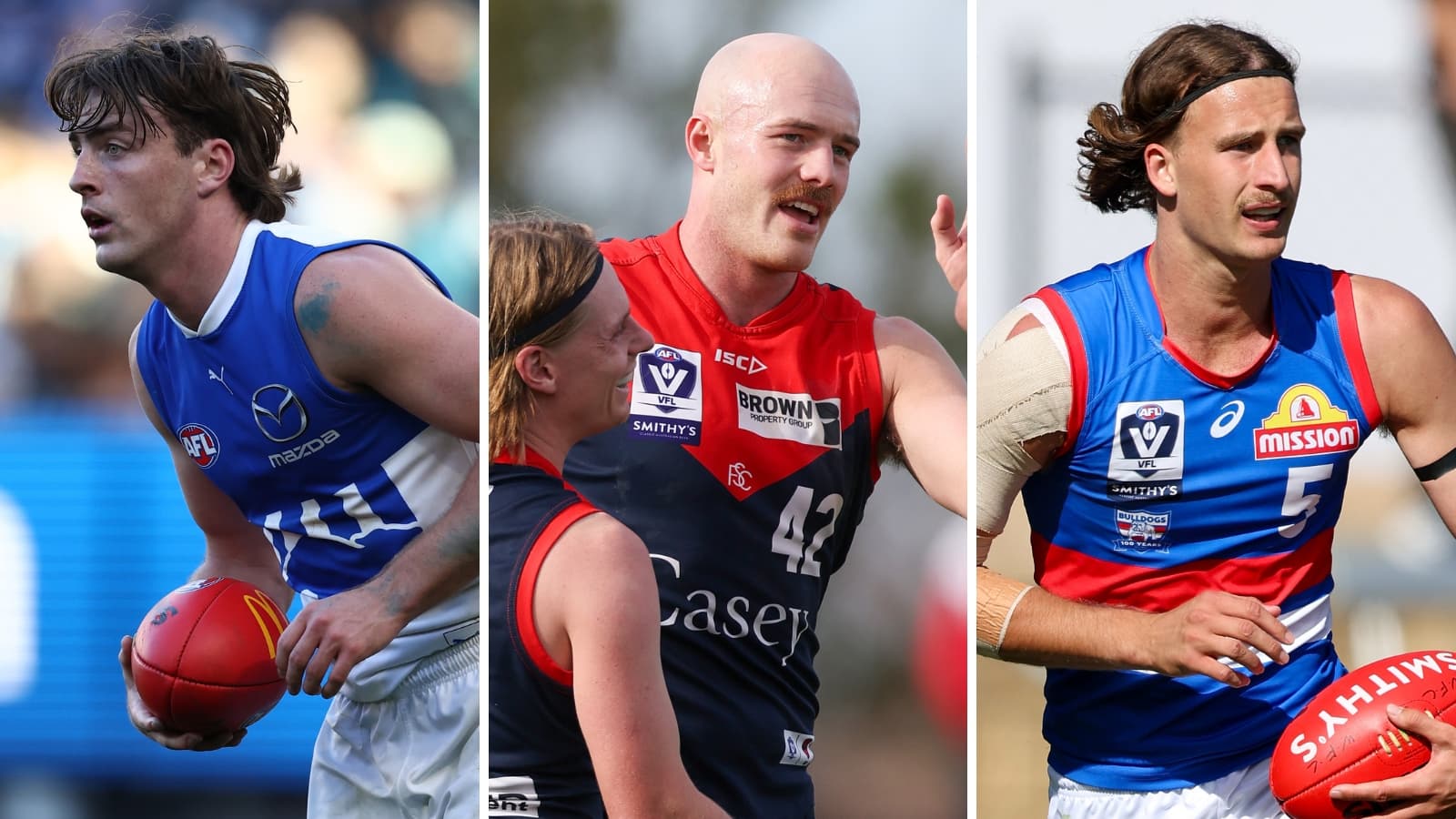 VFL Round 17: Casey clobber the Blues, Dogs defence stands tall