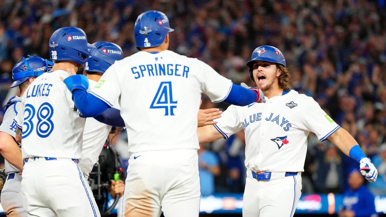 'Madness': Unprecedented Blue Jays grand slam ignites World Series