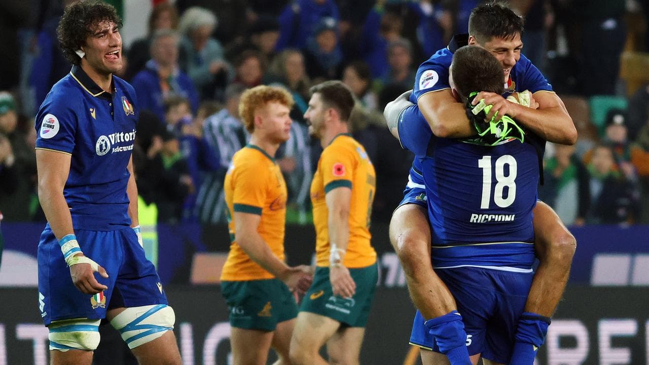 No excuses: Schmidt says Wallabies are a work in progress