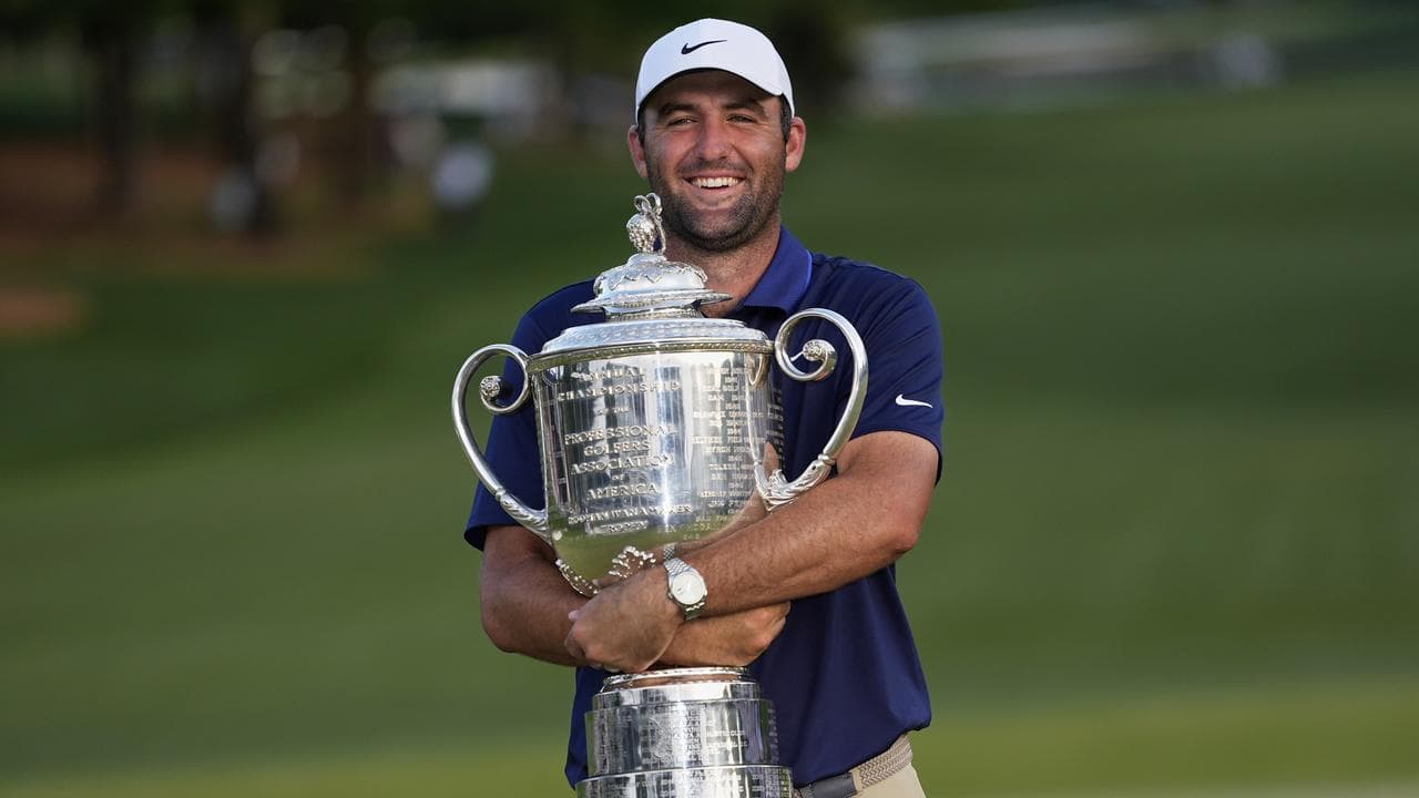 Scheffler wins PGA Championship to claim third major title