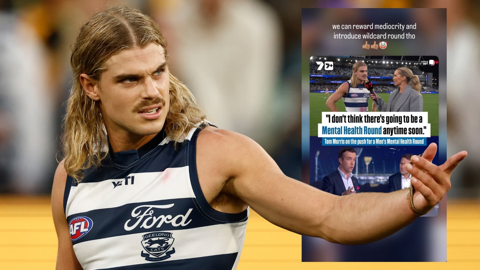 Smith swipes at AFL 'clowns' over mental health inactivity