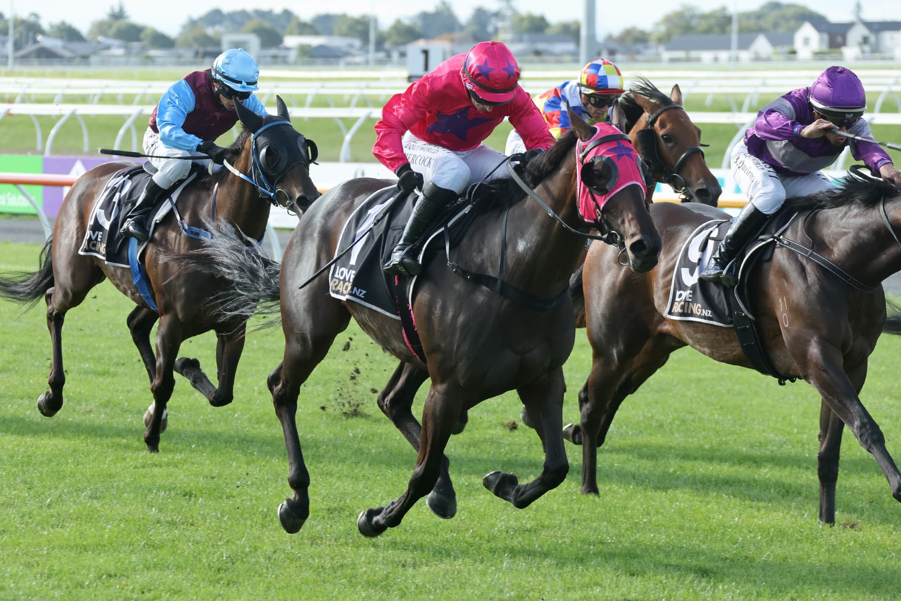 Bullard celebrates Riccarton hat-trick