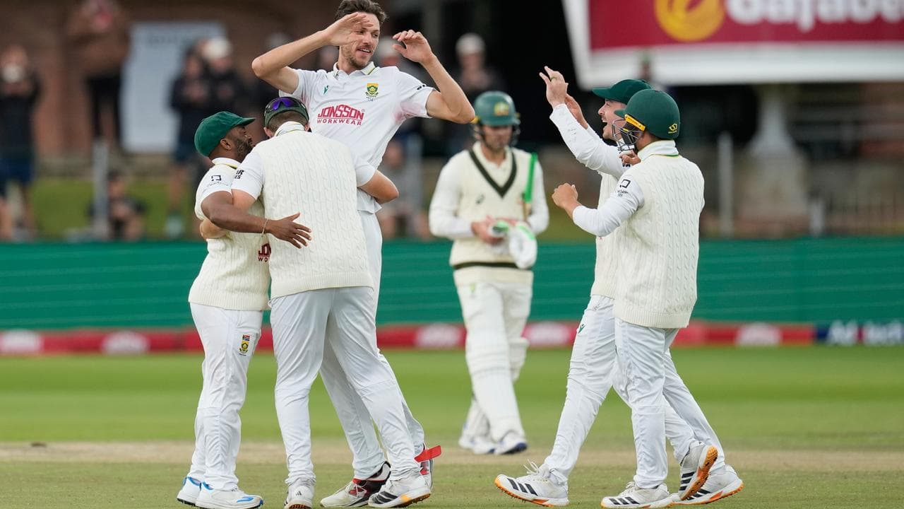 Australia's batting nightmare ends in Test defeat