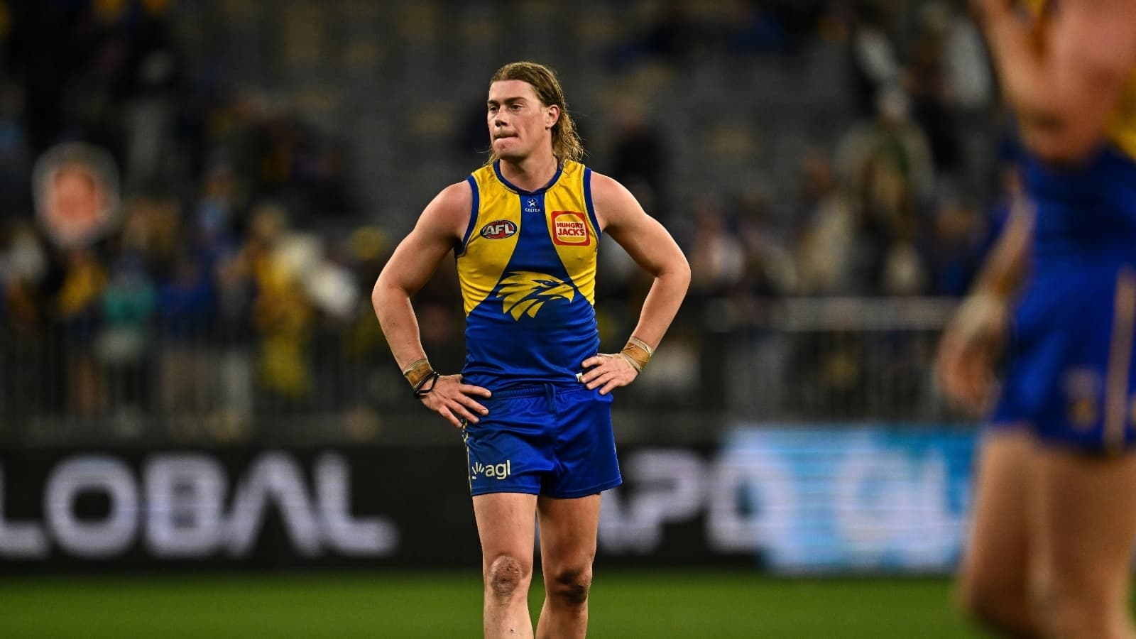 "Got to do your time": Harley Reid's uninspiring contract admission