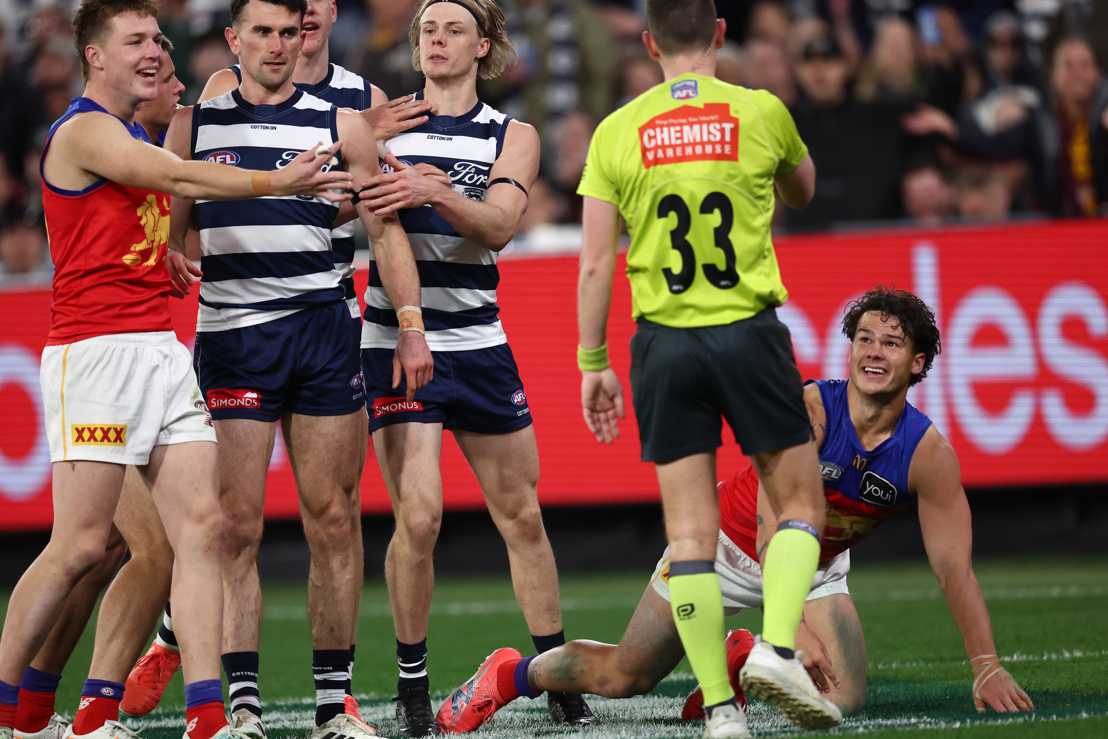AFL confirms Rayner free kick decision was incorrect