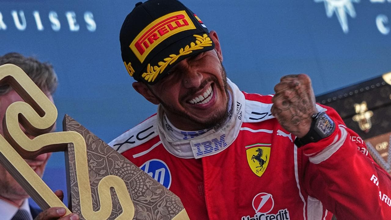 Hamilton claims emotional Barcelona win, Lawson scores points