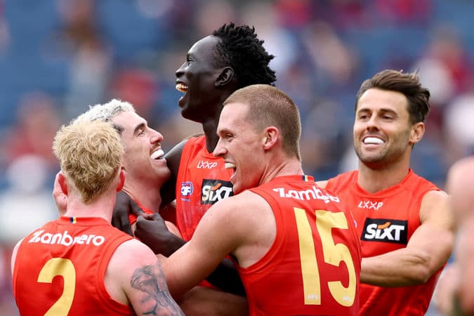 Could the Suns massage the margin to avoid Freo?