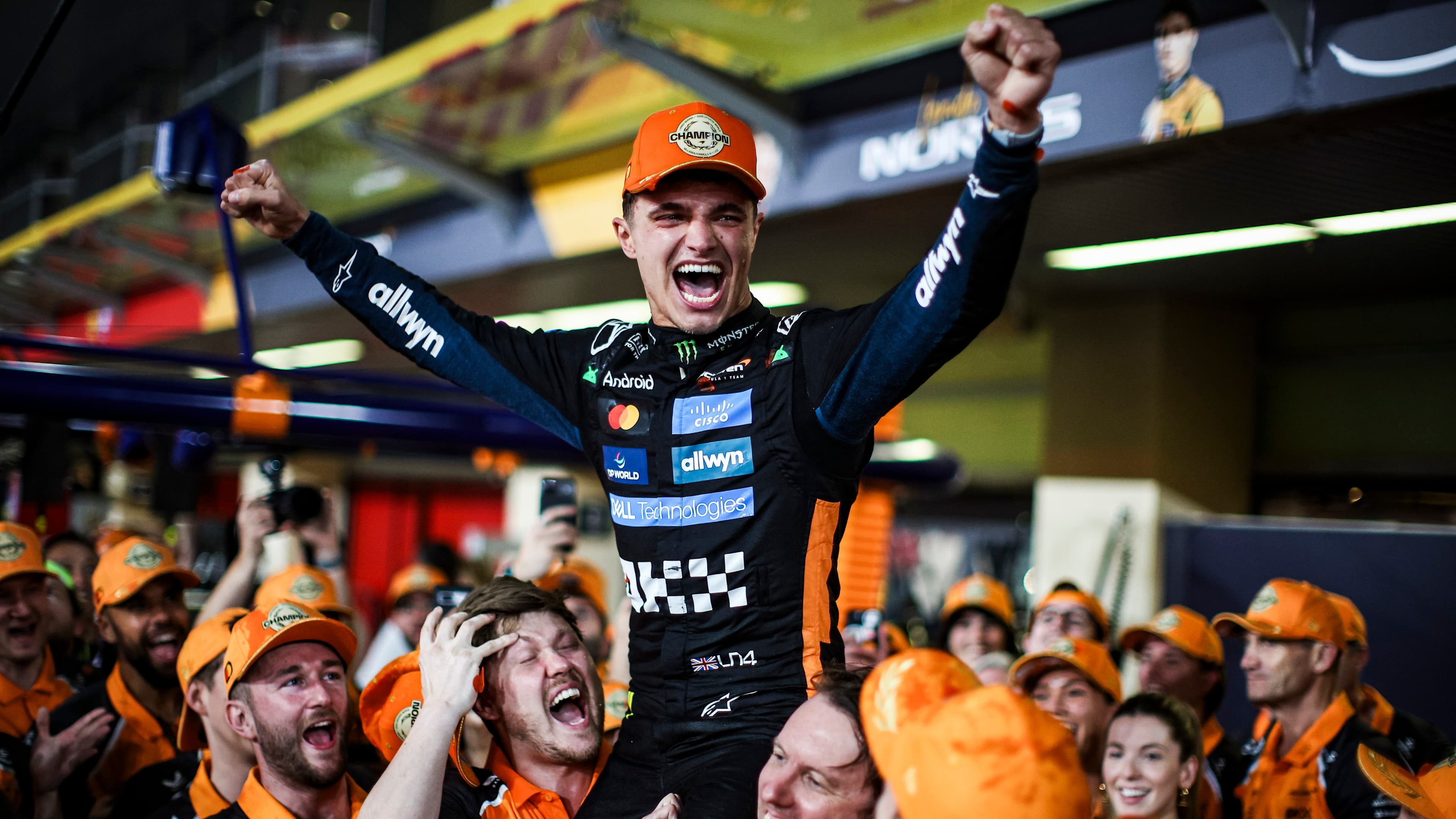'I did it my way': Norris emotional after maiden F1 title win