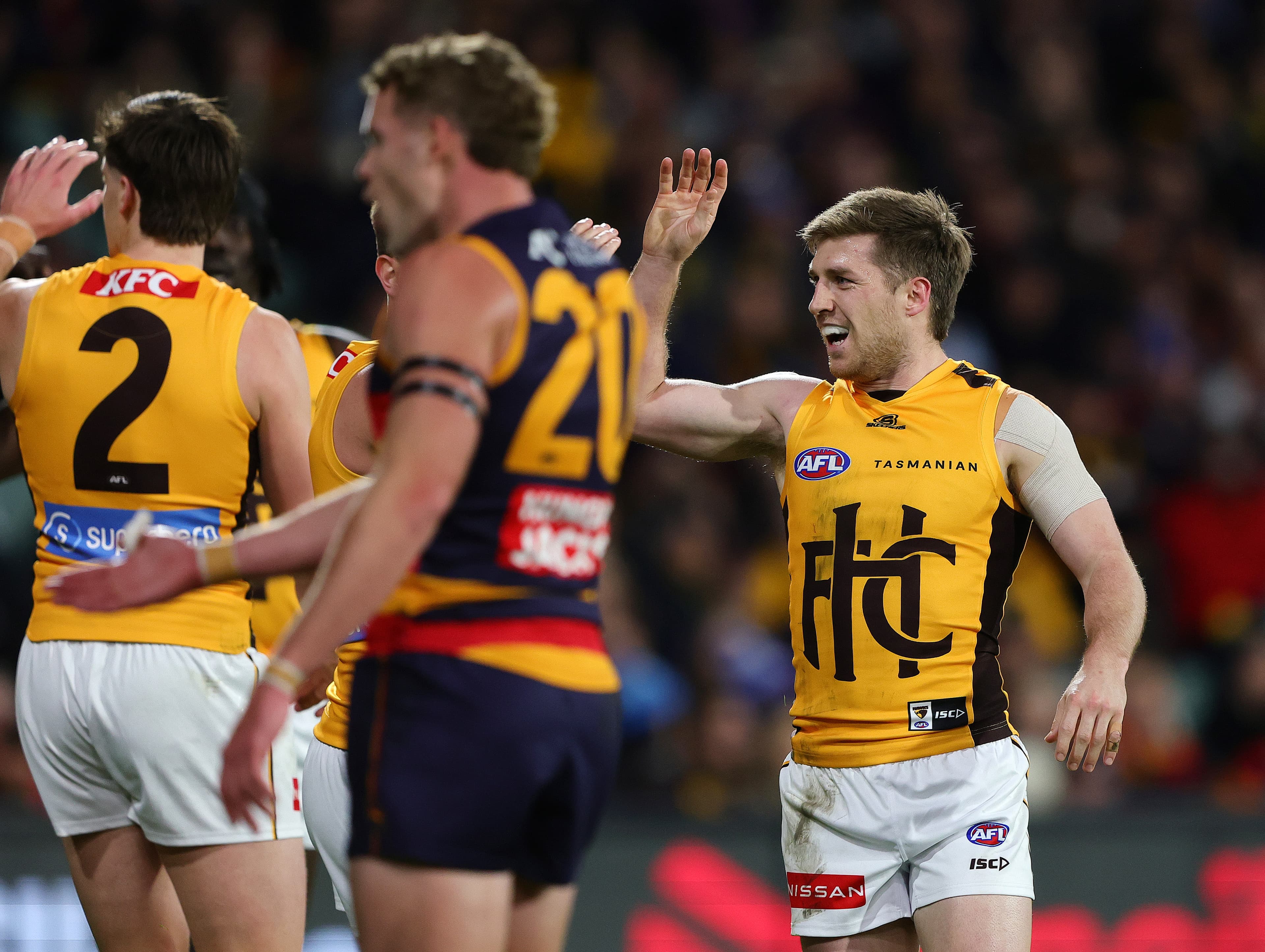 The key difference that Moore has noticed in the Hawks