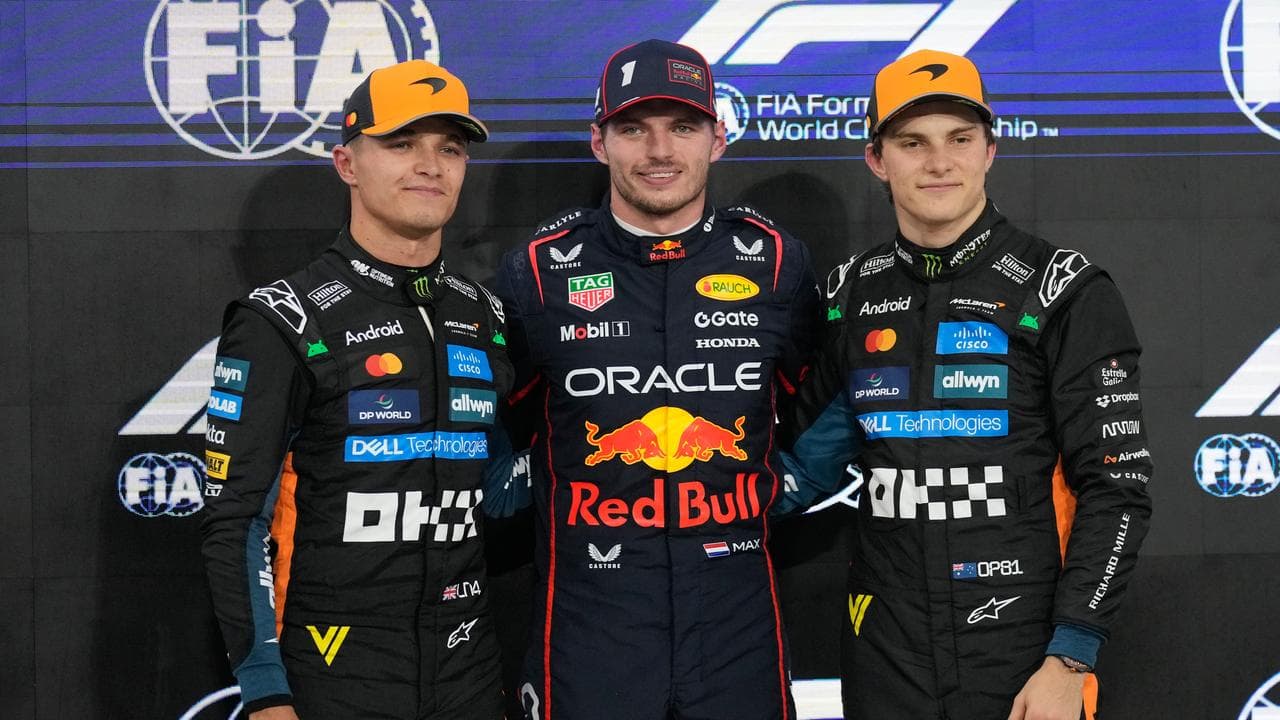 Verstappen takes pole in F1 Championship finale