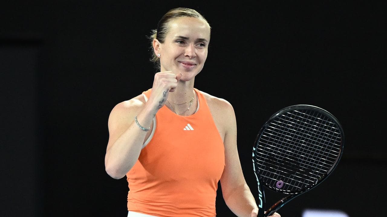 Svitolina powers into first Aus Open semi-final