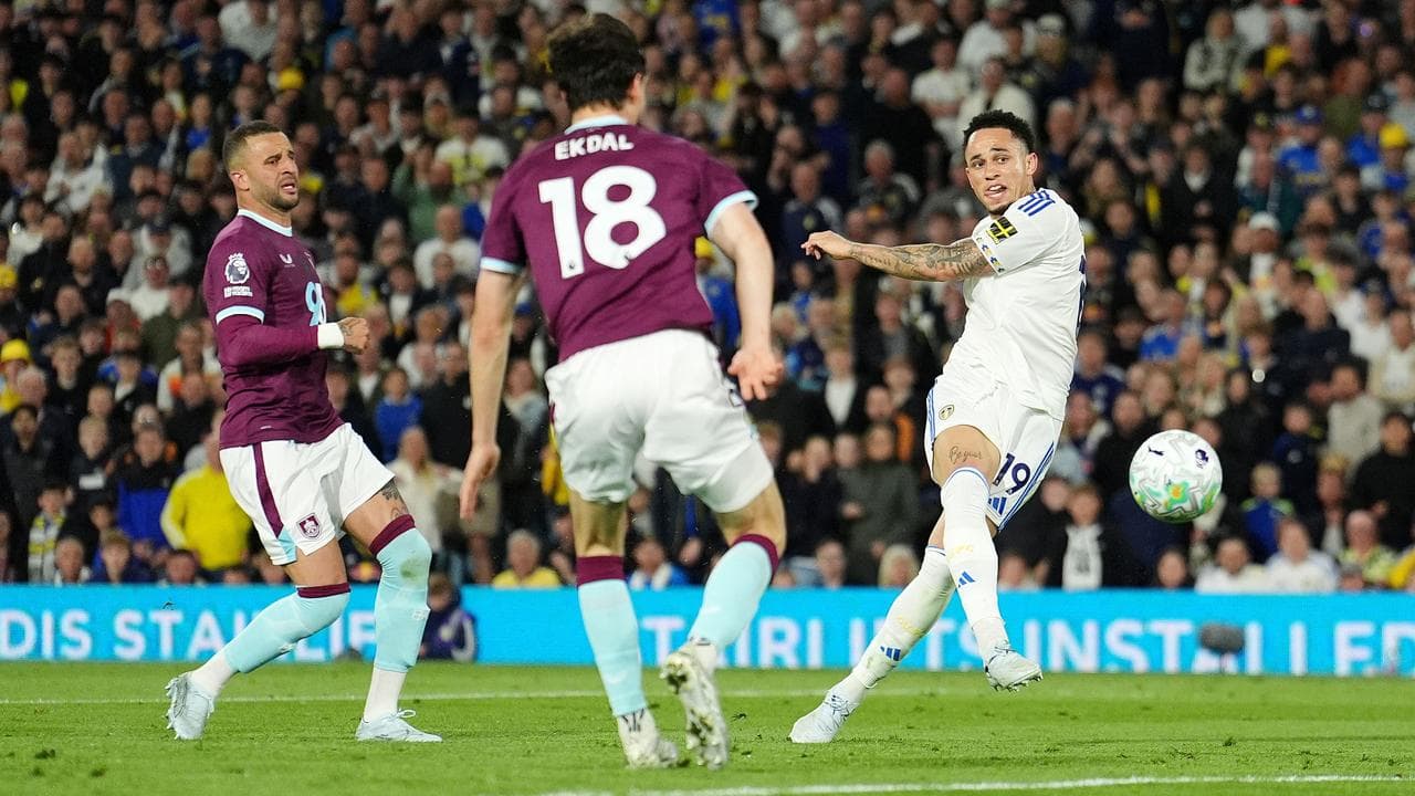 Leeds beat Burnley, Premier League status all but safe