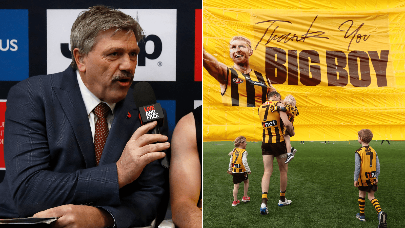 How ‘Big Boy’ nickname has stuck with ex-Saint and Hawk in retirement