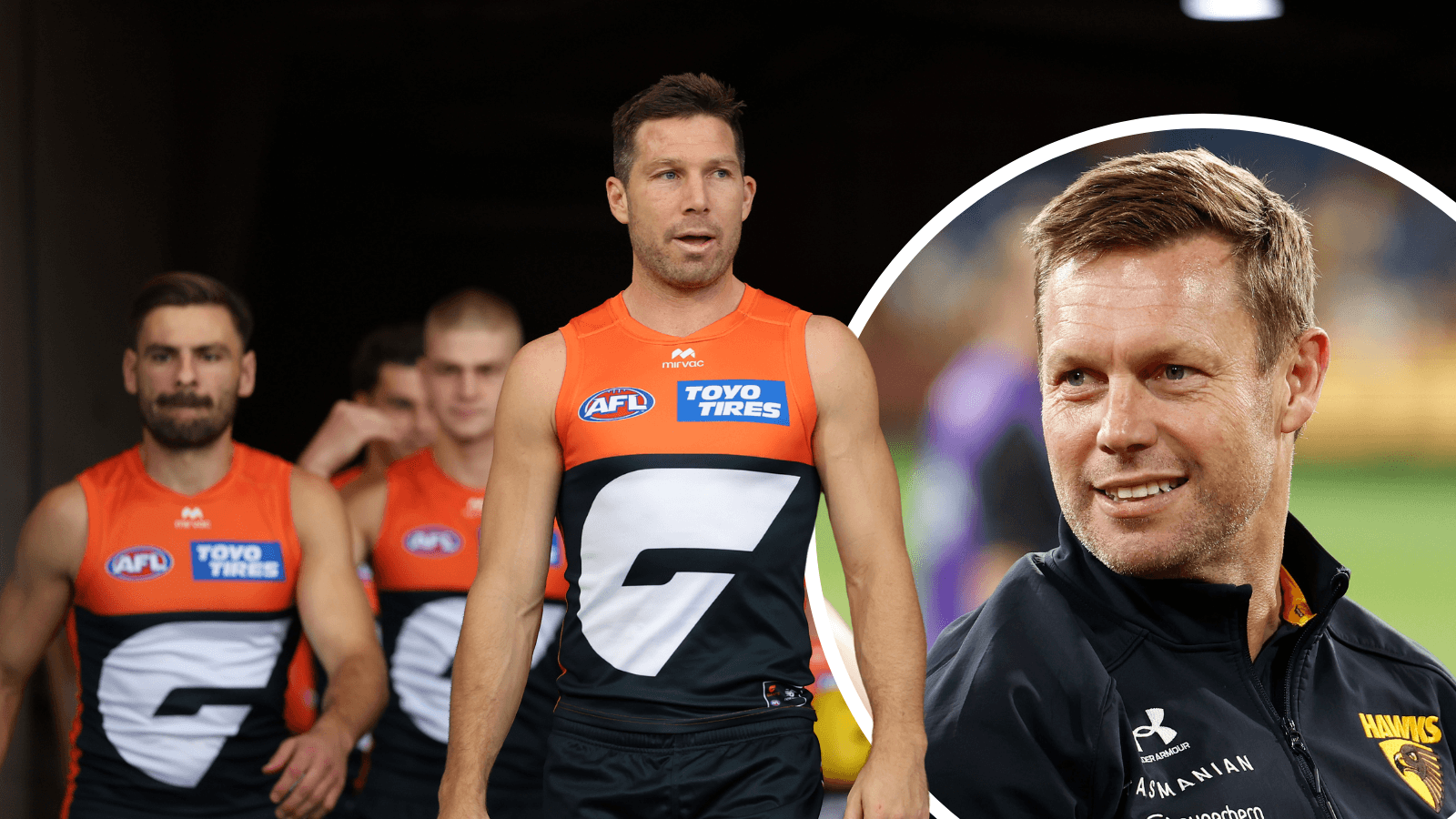 Hawks coach responds to Cornes’ Toby Greene suggestion