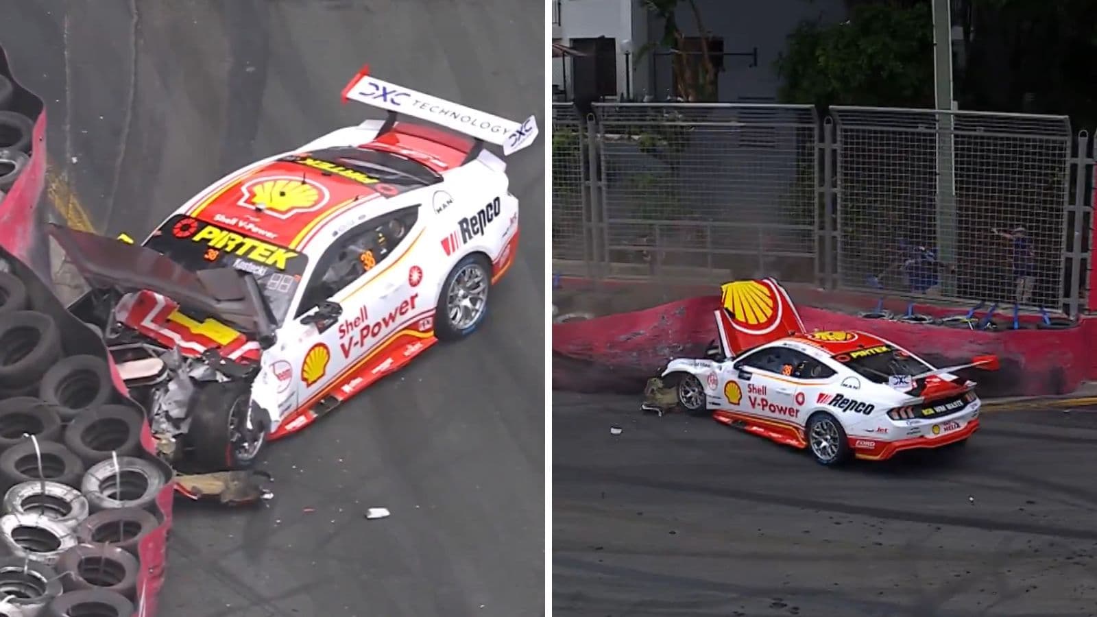 Kostecki crash leaves four photographers injured