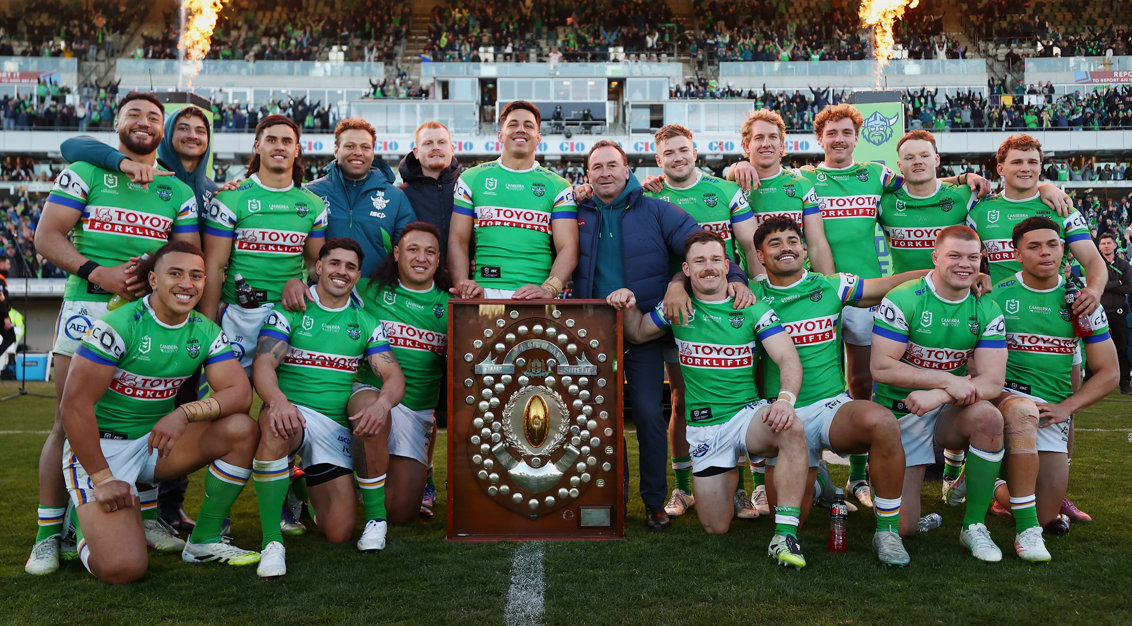 Raiders claim minor premiership in win against Tigers