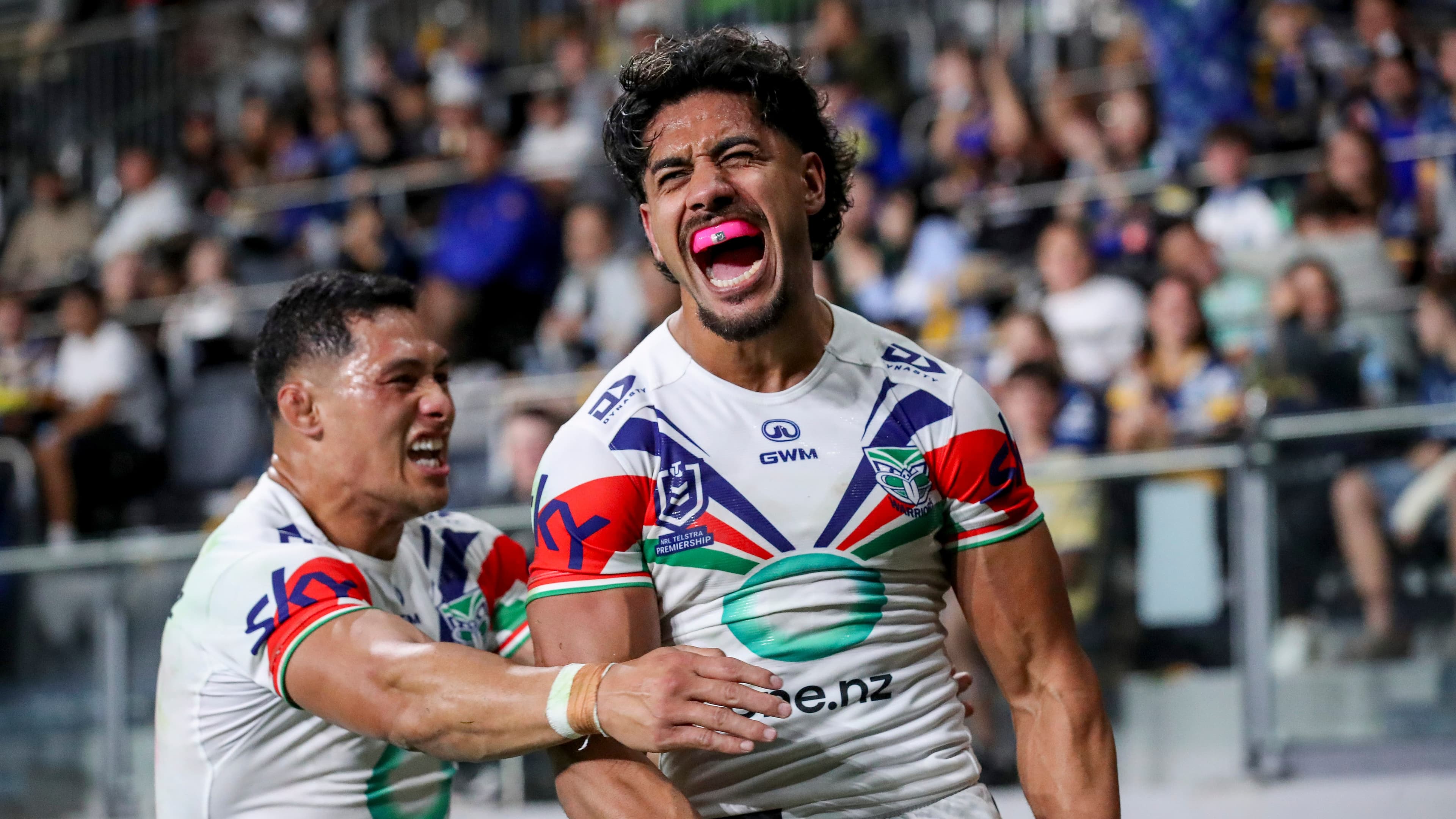Khan-Pereira full of smiles again after leaving Titans