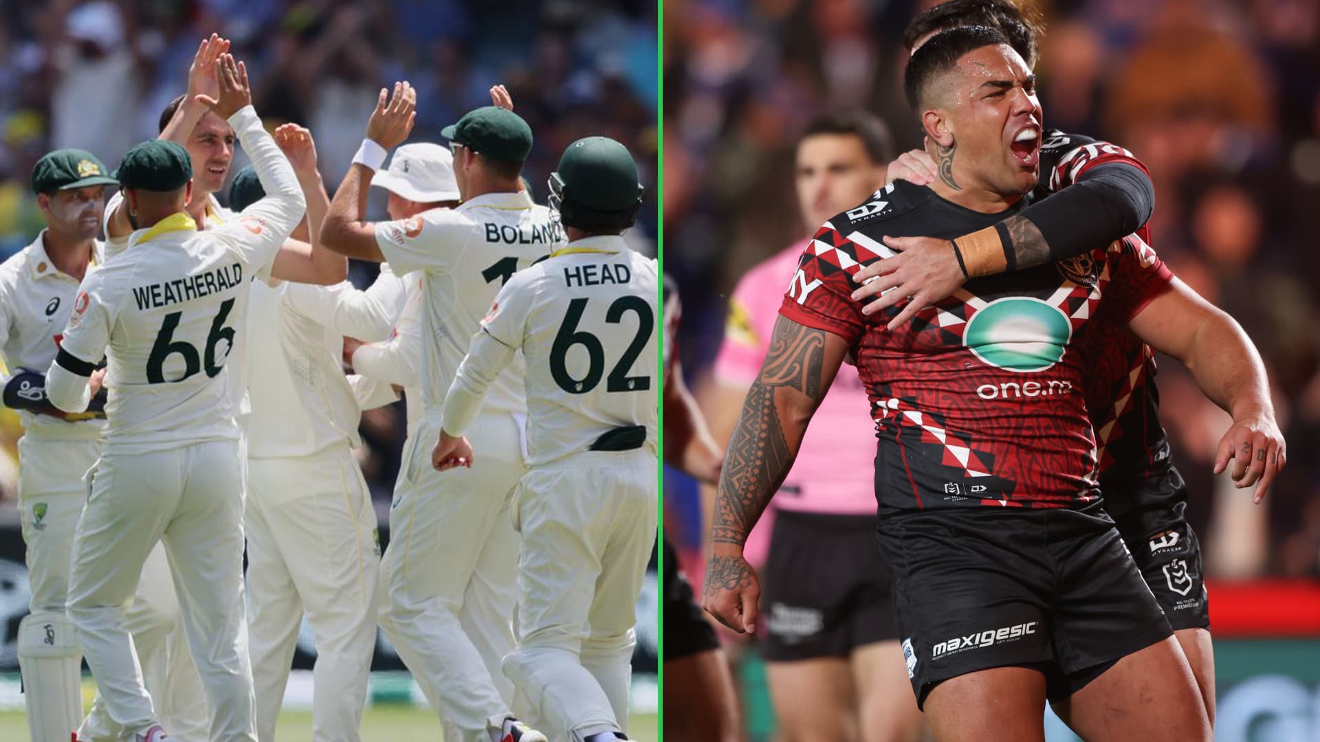 Live Sport Bible: Test cricket, Wahs in Brisbane headline this weekend's commentary