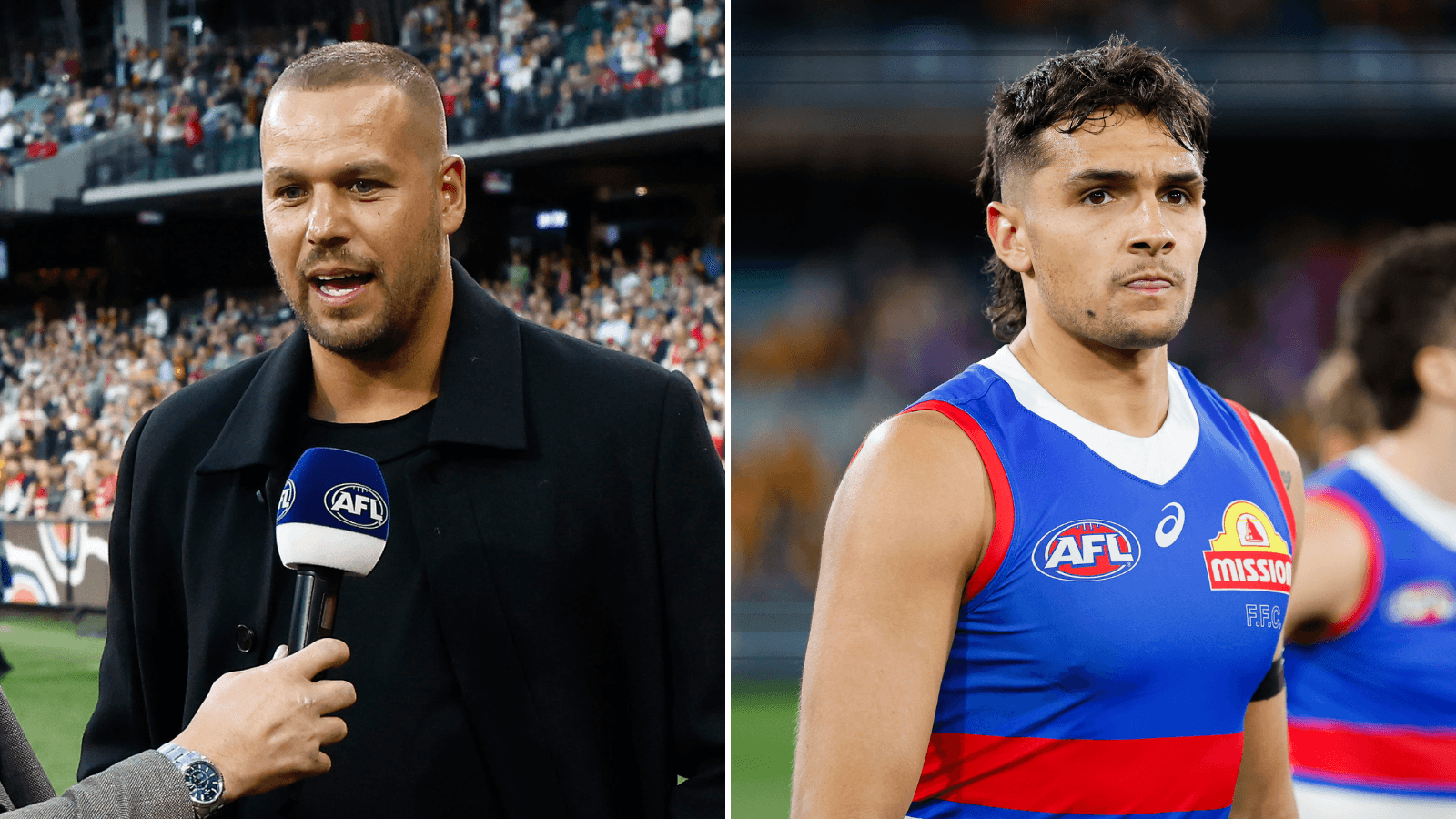 Buddy Franklin offers advice to troubled Jamarra Ugle-Hagan