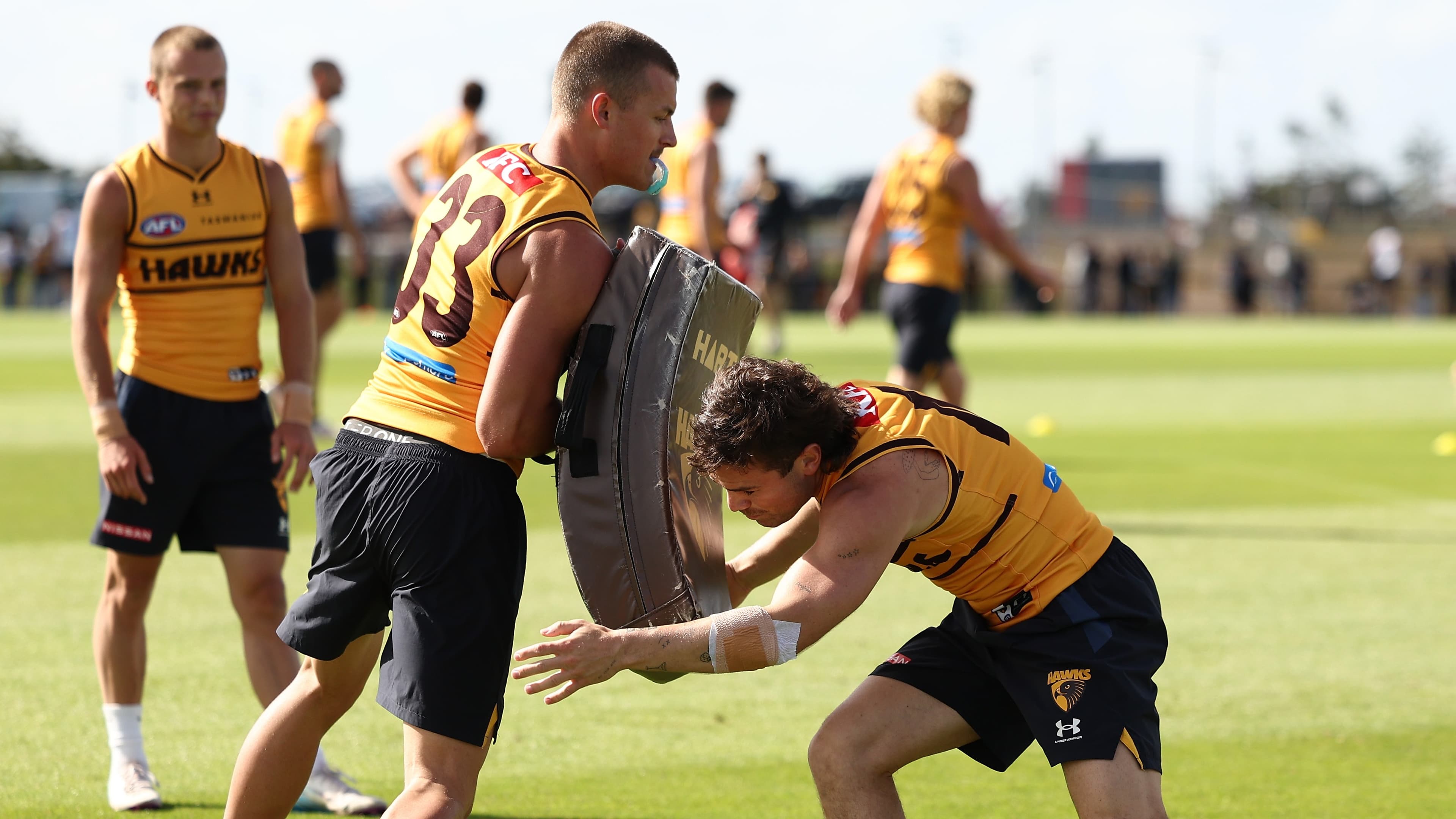 "Boys to men": The young Hawks stepping up in 2026