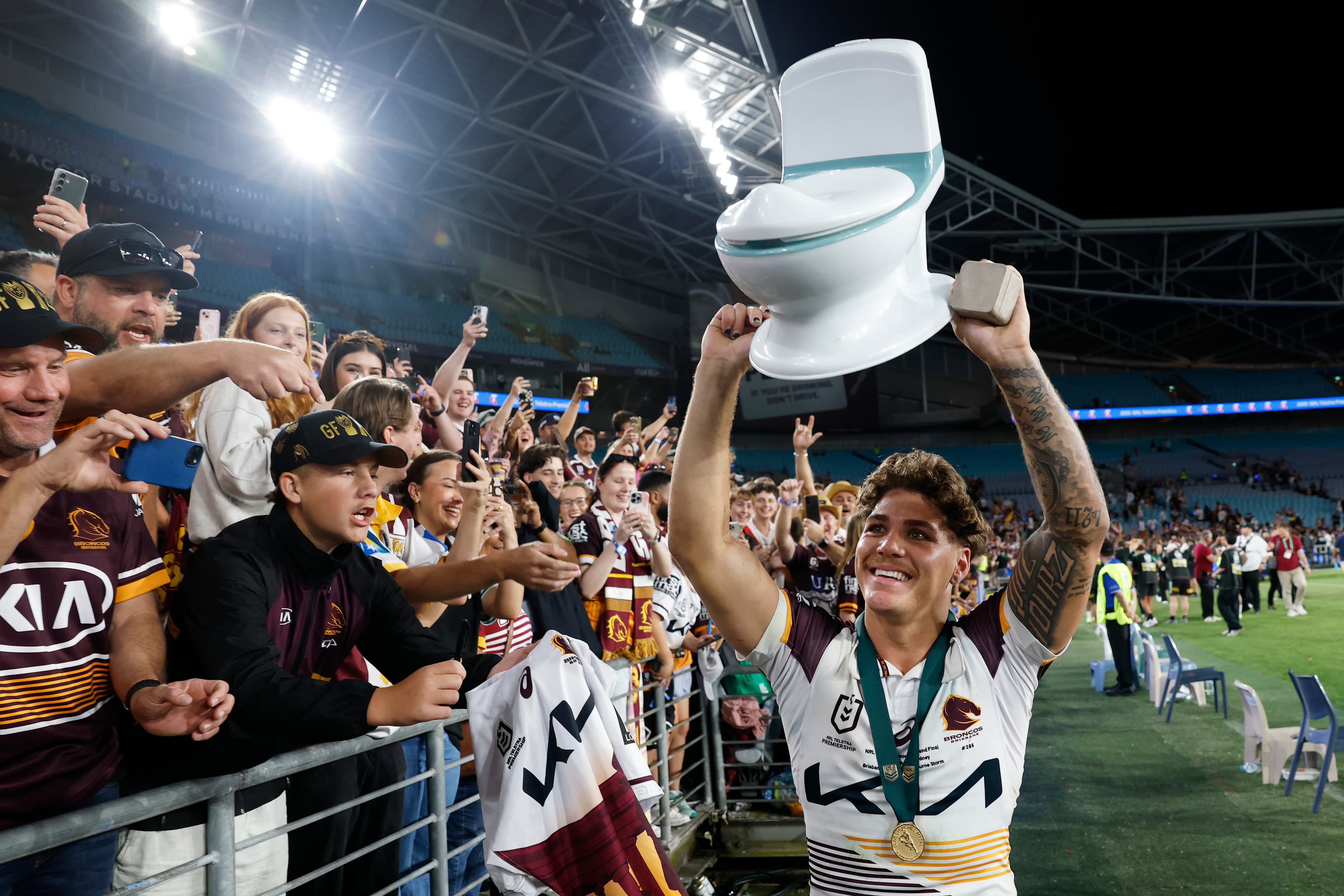 “Plumbers out”: Walsh’s cheeky comment following premiership win