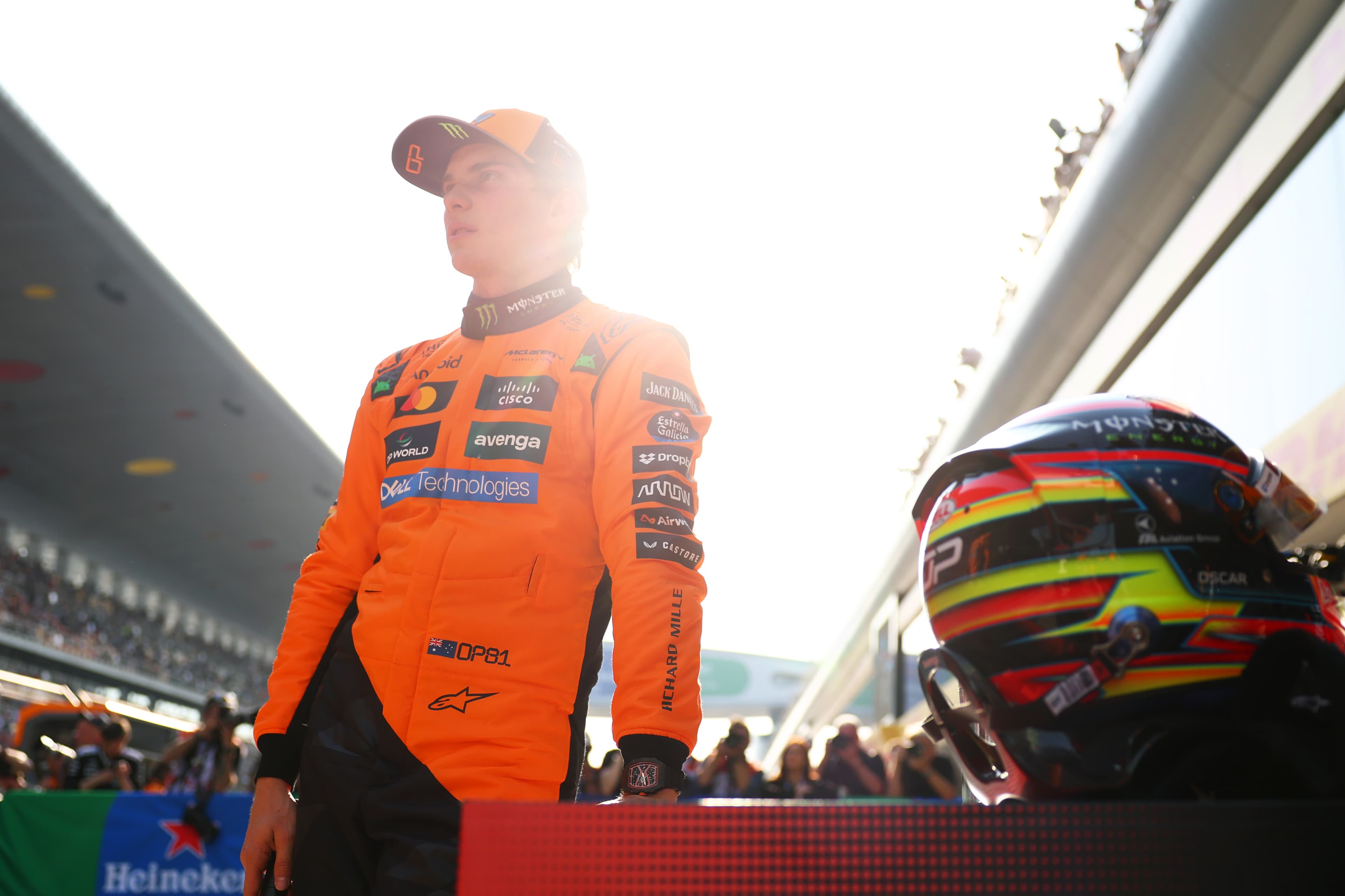 Piastri fastest in Shanghai, takes maiden F1 Grand Prix pole