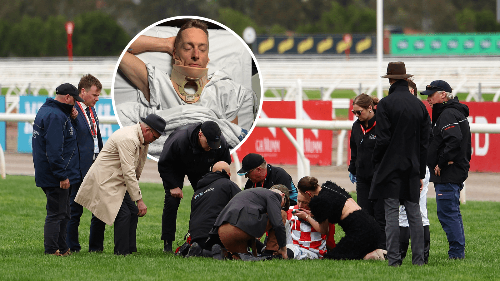 The extent of Blake Shinn’s leg injury