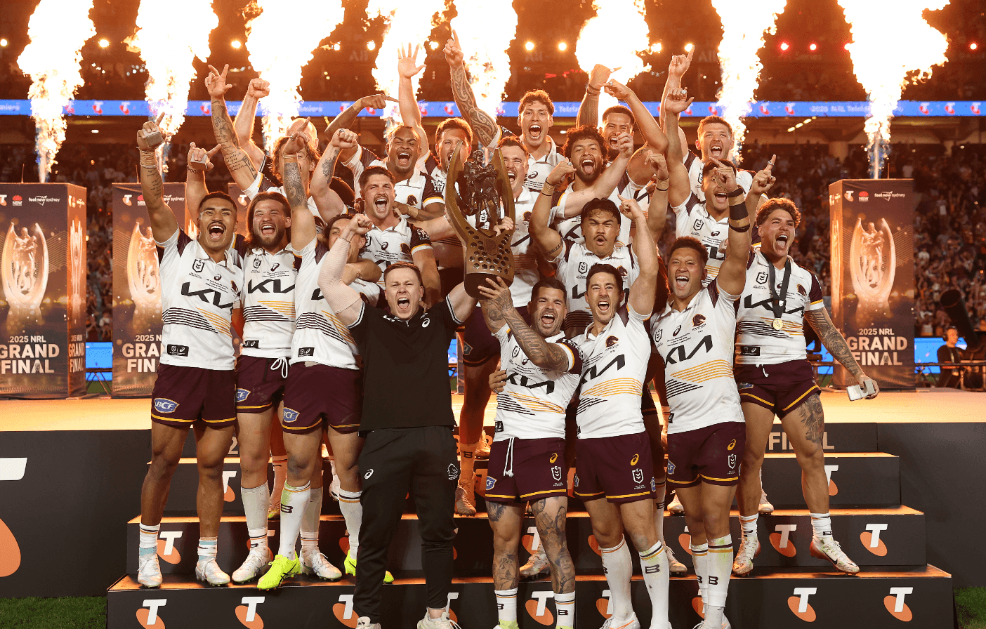"Smashed the ceiling": Inside 2006 damage to NRL trophy