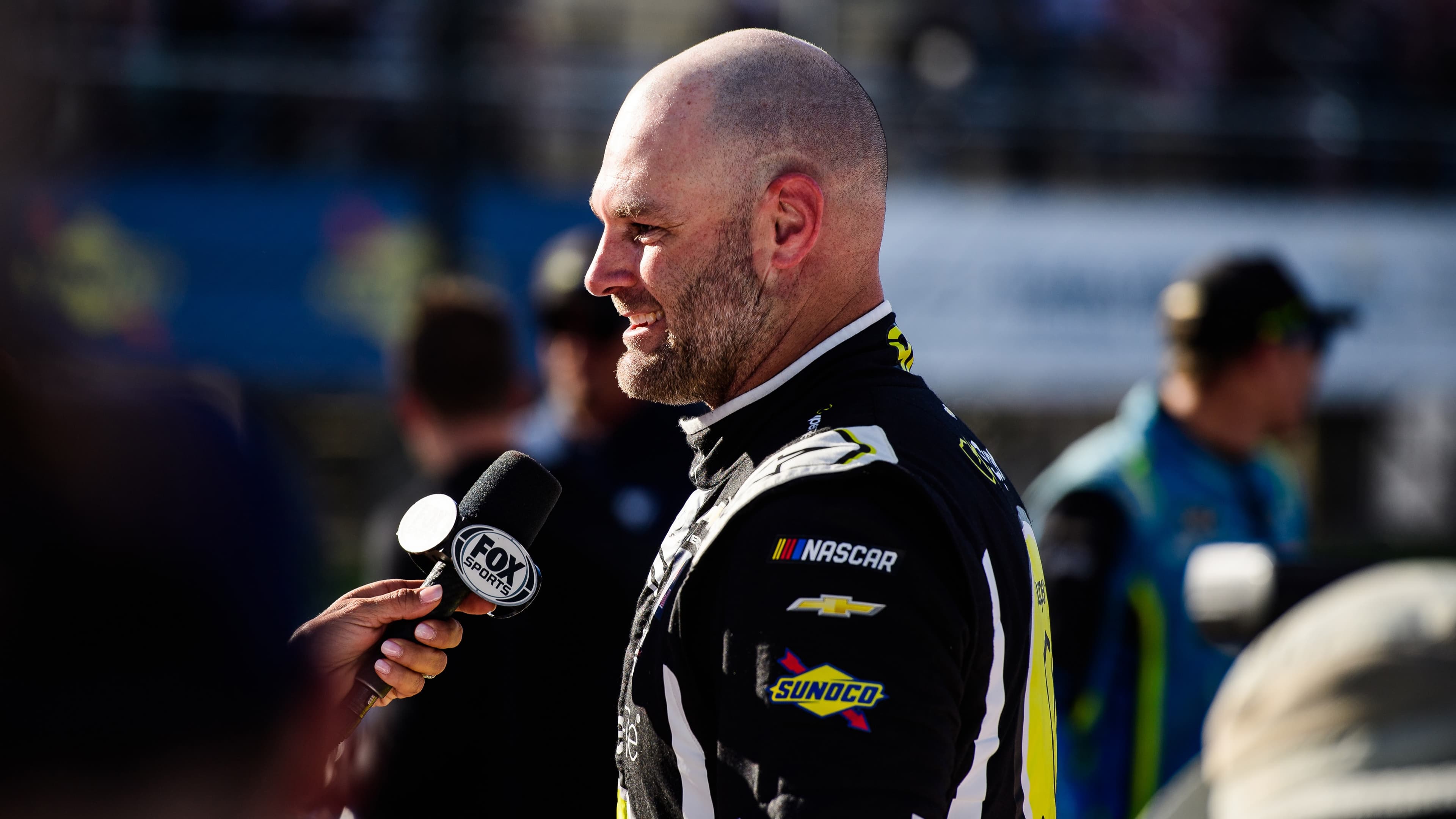 Shane van Gisbergen pipped of best NASCAR oval finish